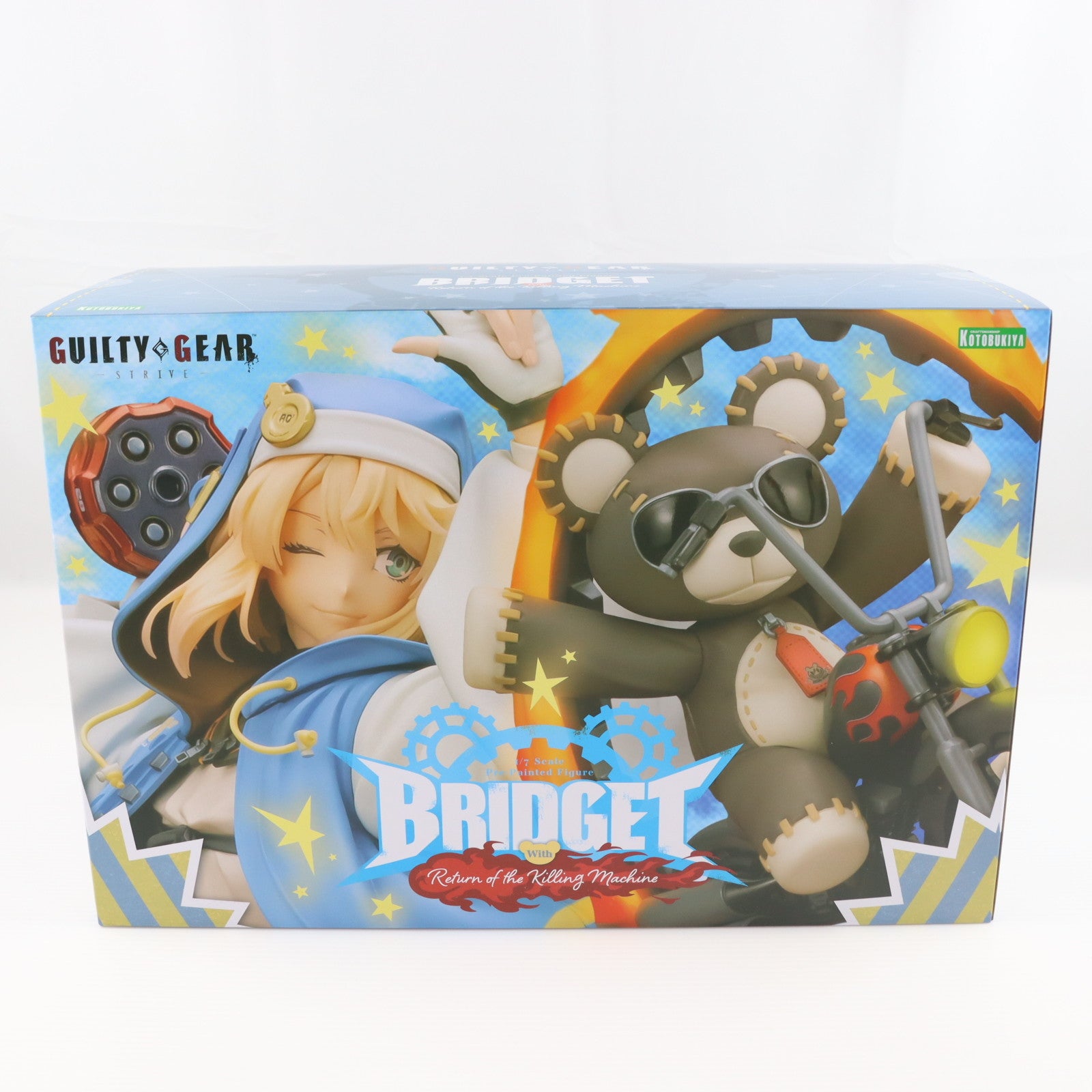 【中古即納】[FIG] ブリジット with 帰ってきたキルマシーン GUILTY GEAR -STRIVE-(ギルティギア ストライヴ) 1/7 完成品 フィギュア(PV128) コトブキヤ(20240720)