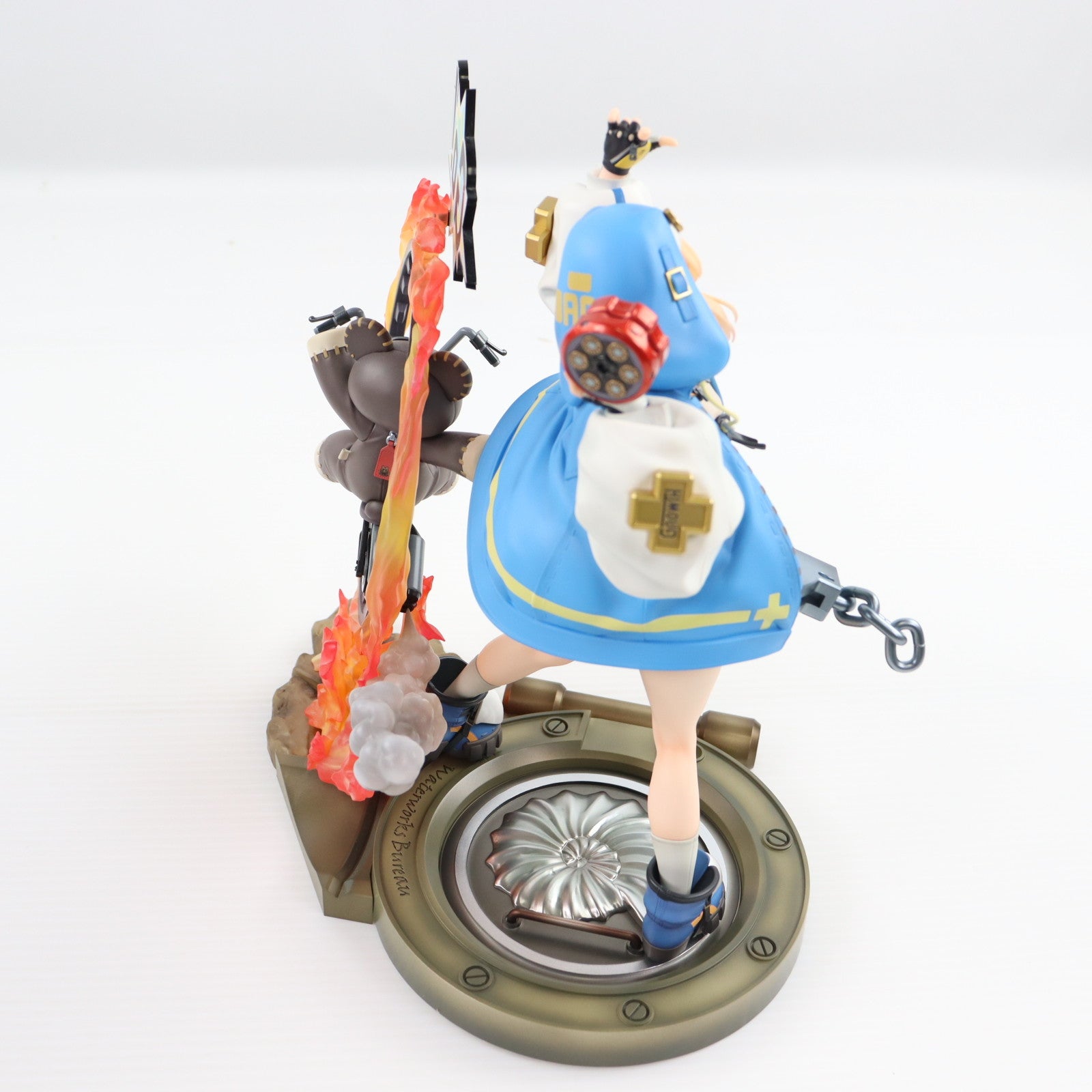 【中古即納】[FIG] ブリジット with 帰ってきたキルマシーン GUILTY GEAR -STRIVE-(ギルティギア ストライヴ) 1/7 完成品 フィギュア(PV128) コトブキヤ(20240720)