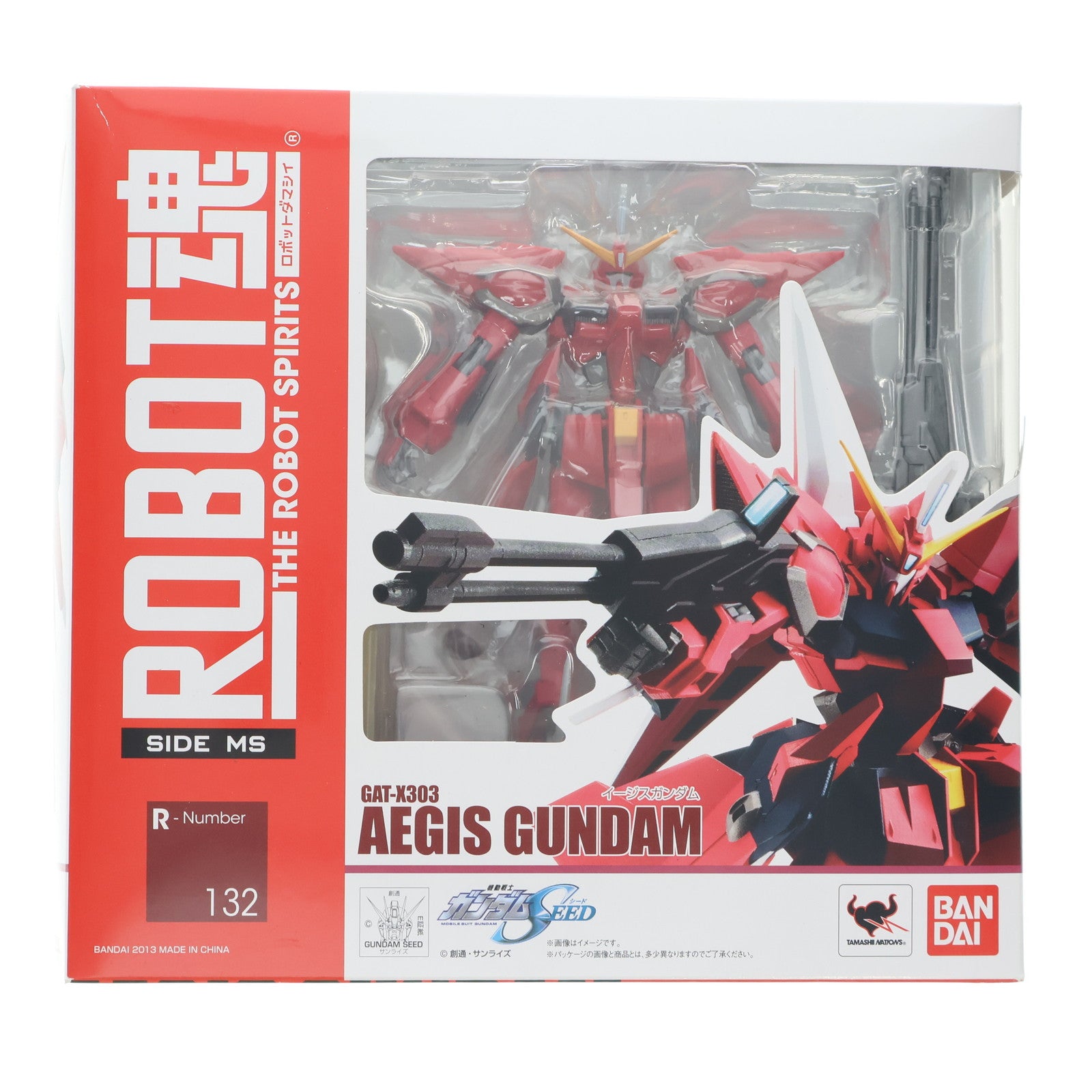 【中古即納】[FIG] ROBOT魂(SIDE MS) イージスガンダム 完成品 機動戦士ガンダムSEED(シード) 完成品 可動フィギュア バンダイ(20130126)