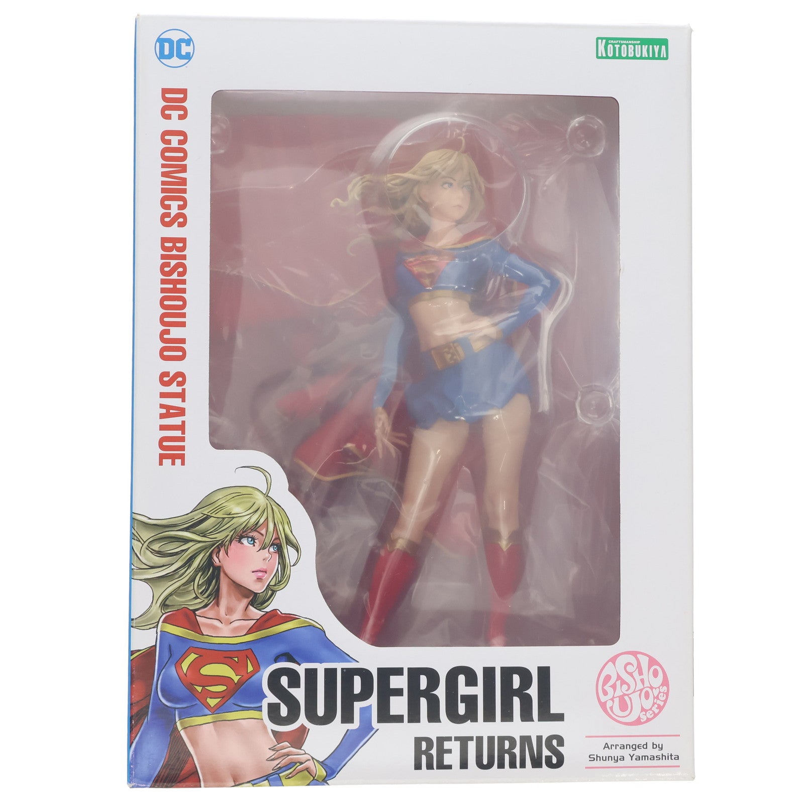 【中古即納】[FIG] DC COMICS美少女 スーパーガール リターンズ DC UNIVERSE(DCユニバース) 1/7 完成品 フィギュア(DC029) コトブキヤ(20200529)
