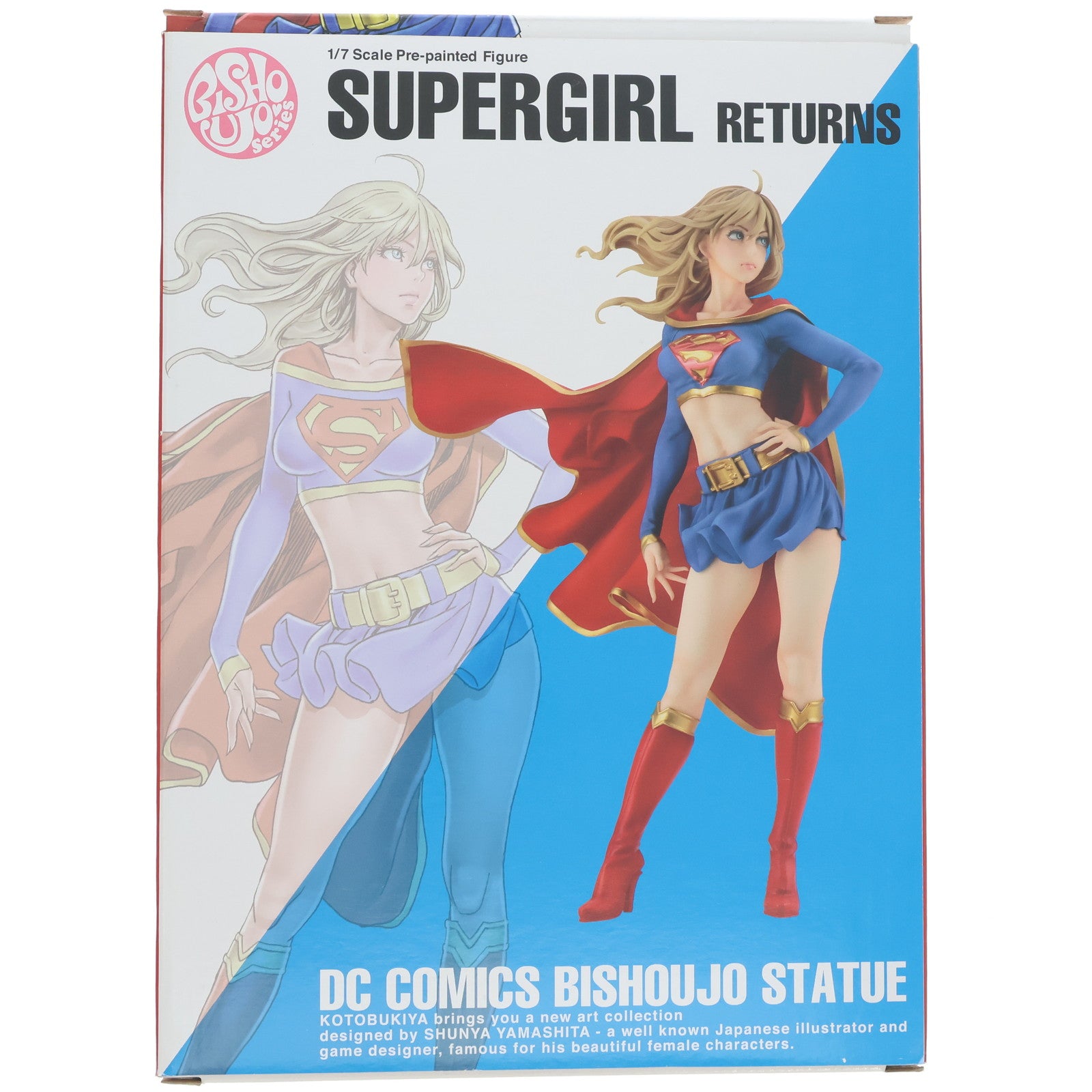 【中古即納】[FIG] DC COMICS美少女 スーパーガール リターンズ DC UNIVERSE(DCユニバース) 1/7 完成品 フィギュア(DC029) コトブキヤ(20200529)