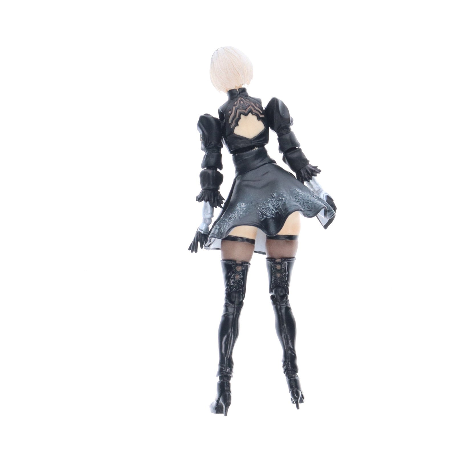 【中古即納】[FIG] BRING ARTS(ブリングアーツ) 2B&機械生命体(2体セット) NieR: Automata(ニーア オートマタ) 完成品 可動フィギュア スクウェア・エニックス(20180413)