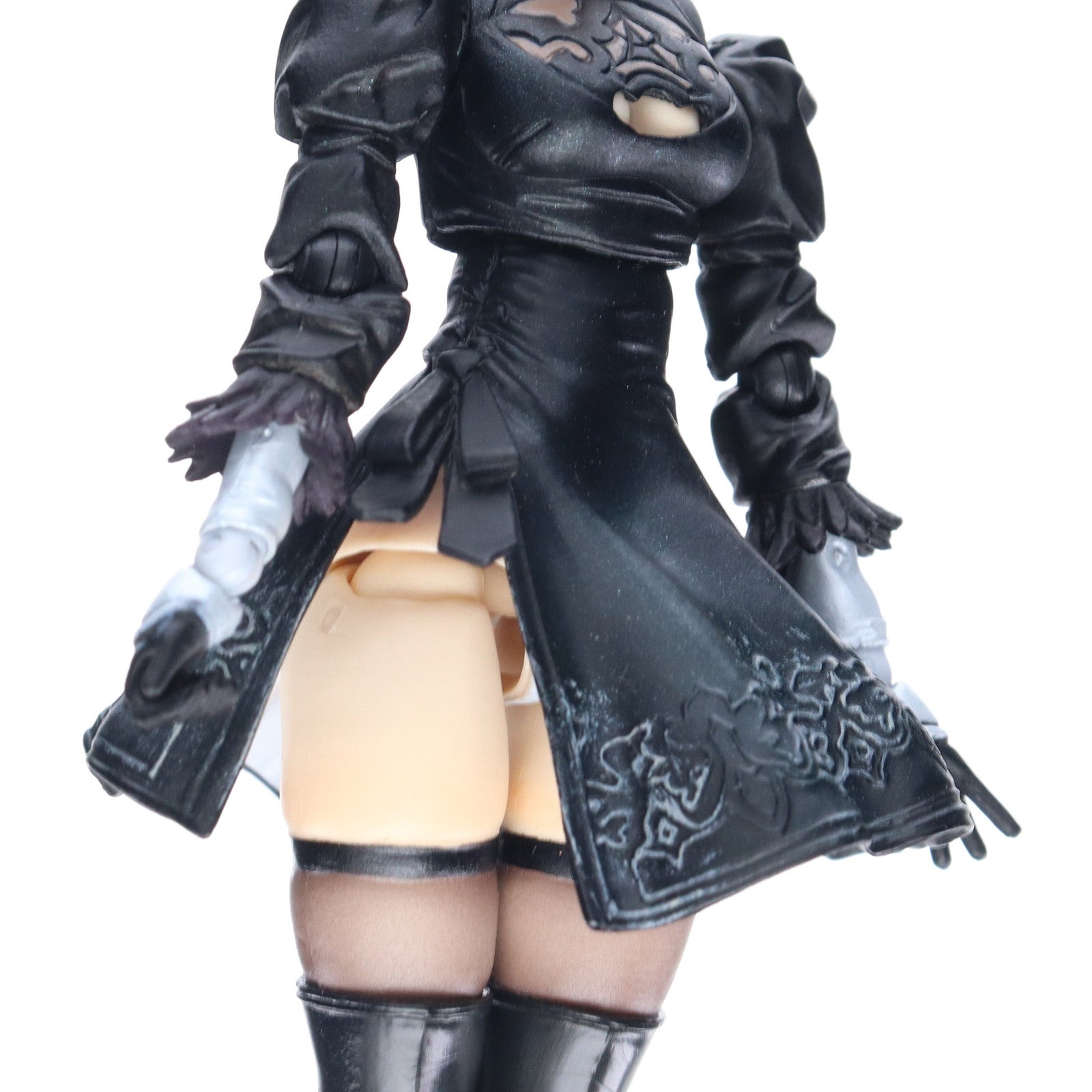 【中古即納】[FIG] BRING ARTS(ブリングアーツ) 2B&機械生命体(2体セット) NieR: Automata(ニーア オートマタ) 完成品 可動フィギュア スクウェア・エニックス(20180413)