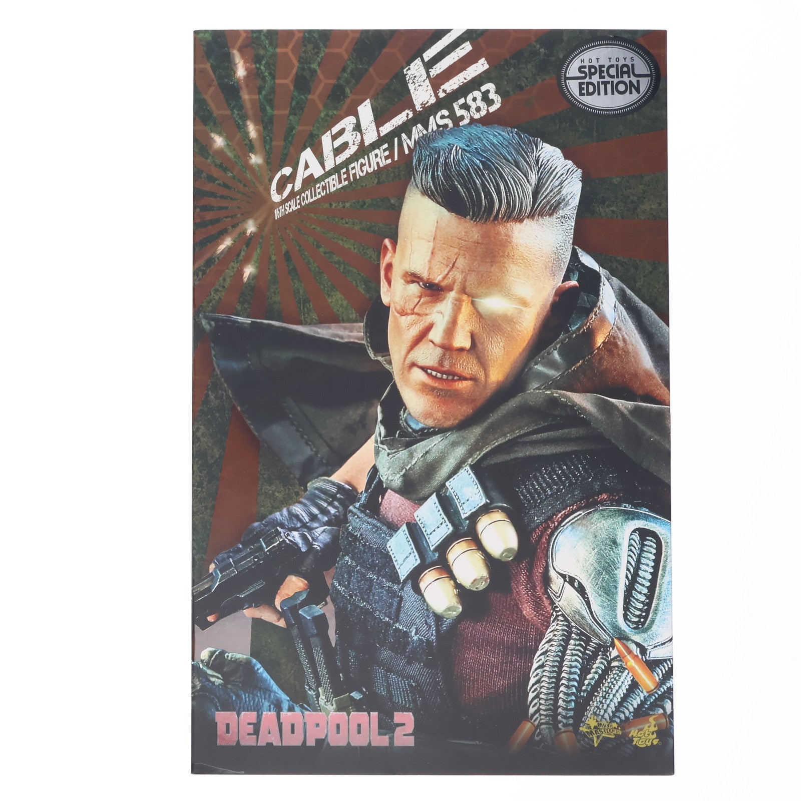 【中古即納】[FIG] トイサピエンス限定 ムービー・マスターピース ケーブル[ボーナスアクセサリー付き] デッドプール2 1/6 完成品 可動フィギュア(MM#583B) ホットトイズ(20220930)