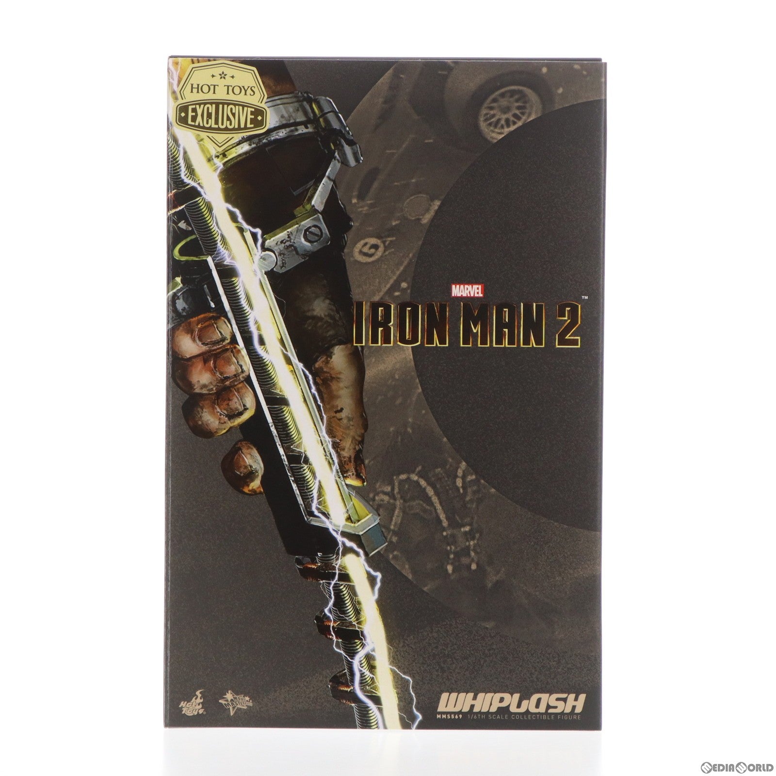 【中古即納】[FIG] ムービー・マスターピース ウィップラッシュ(2.0版) アイアンマン2 1/6 完成品 アクションフィギュア(MMS569) ホットトイズ(20201231)