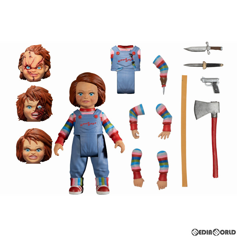 【中古即納】[FIG] 5ポイント チャッキー チャイルドプレイ シリーズ アクションフィギュア デラックスセット 完成品 可動フィギュア メズコトイズ(20231223)