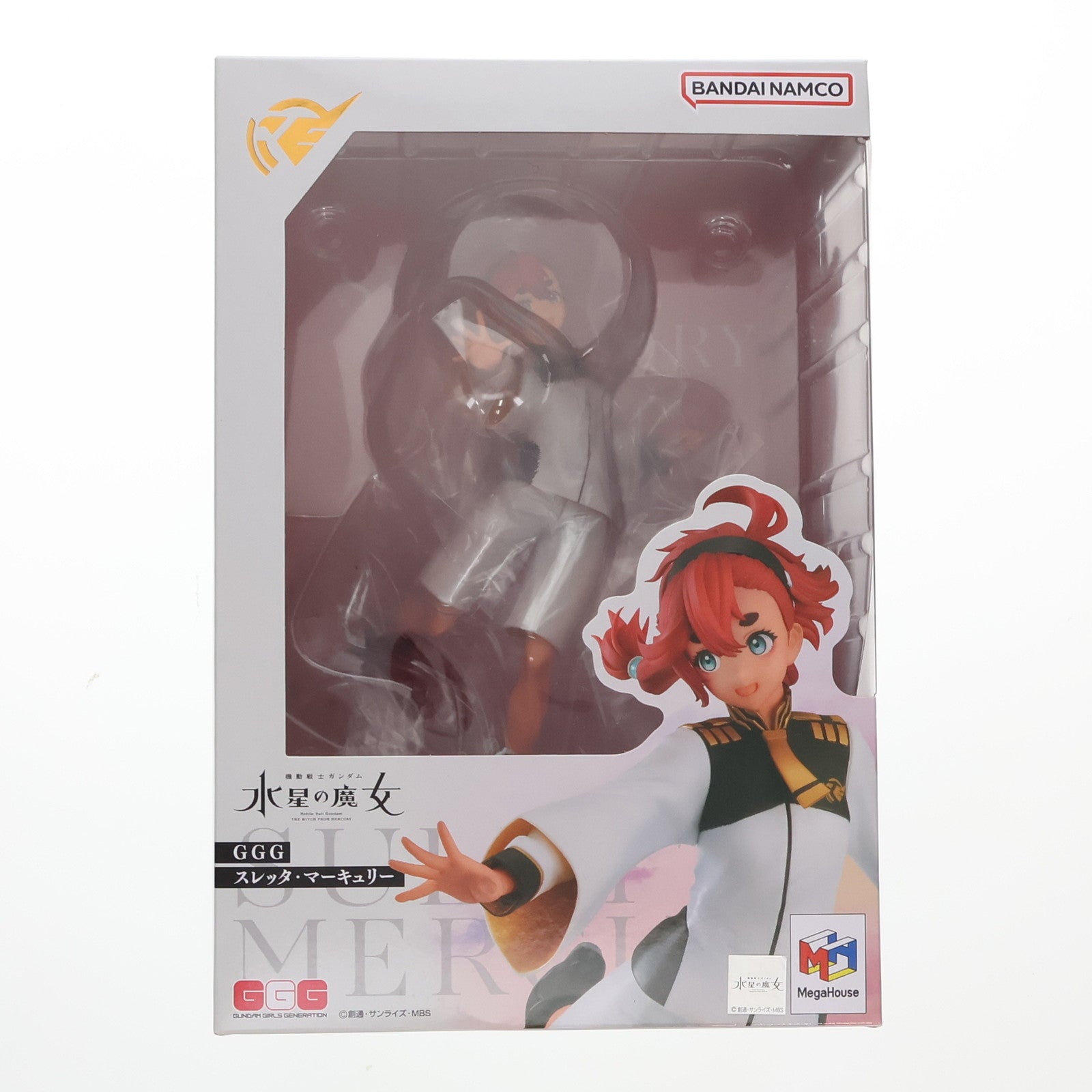 【中古即納】[FIG] GGG(ガンダム・ガールズ・ジェネレーション) スレッタ・マーキュリー 機動戦士ガンダム 水星の魔女 1/8 完成品 フィギュア プレミアムバンダイ&オンラインショップ限定 メガハウス(20240630)