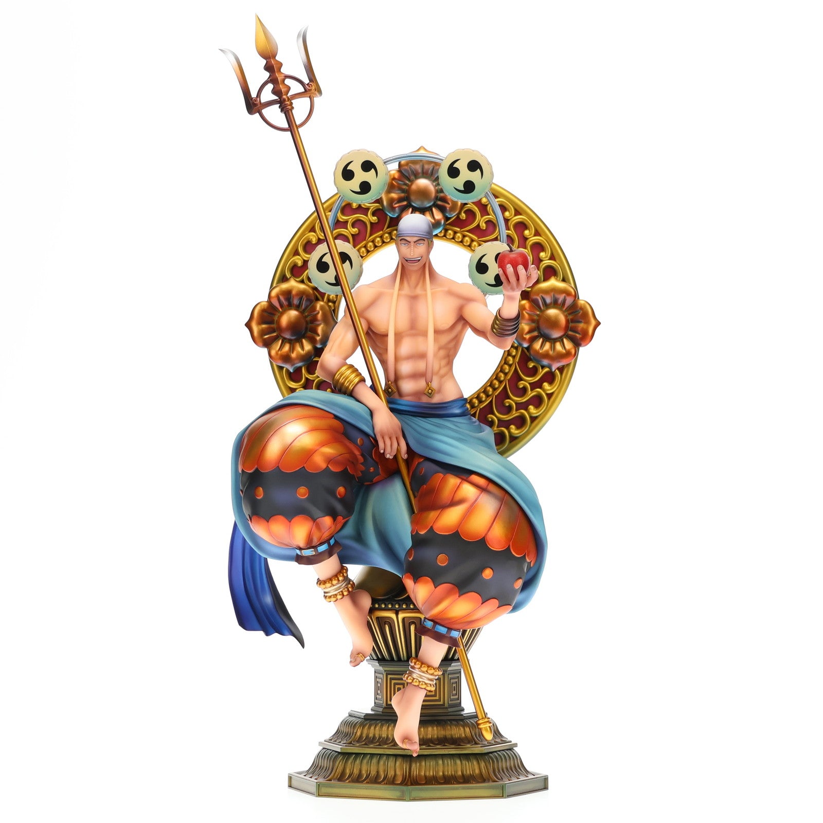 【中古即納】[FIG] Portrait.Of.Pirates P.O.P NEO-MAXIMUM スカイピア唯一神 神・エネル ONE PIECE(ワンピース) 完成品 フィギュア メガトレショップ&オンラインショップ限定 メガハウス(20230930)