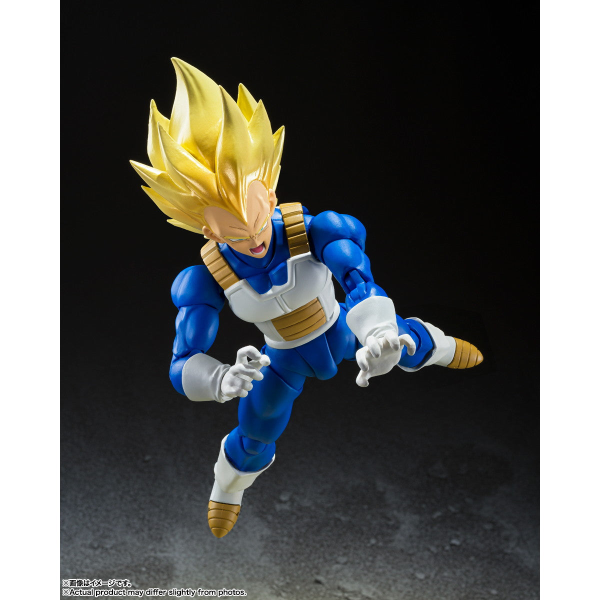 【中古即納】[FIG] (再々販) S.H.Figuarts(フィギュアーツ) スーパーサイヤ人ベジータ-目覚めるスーパーサイヤ人の血- ドラゴンボールZ 完成品 可動フィギュア バンダイスピリッツ(20240622)