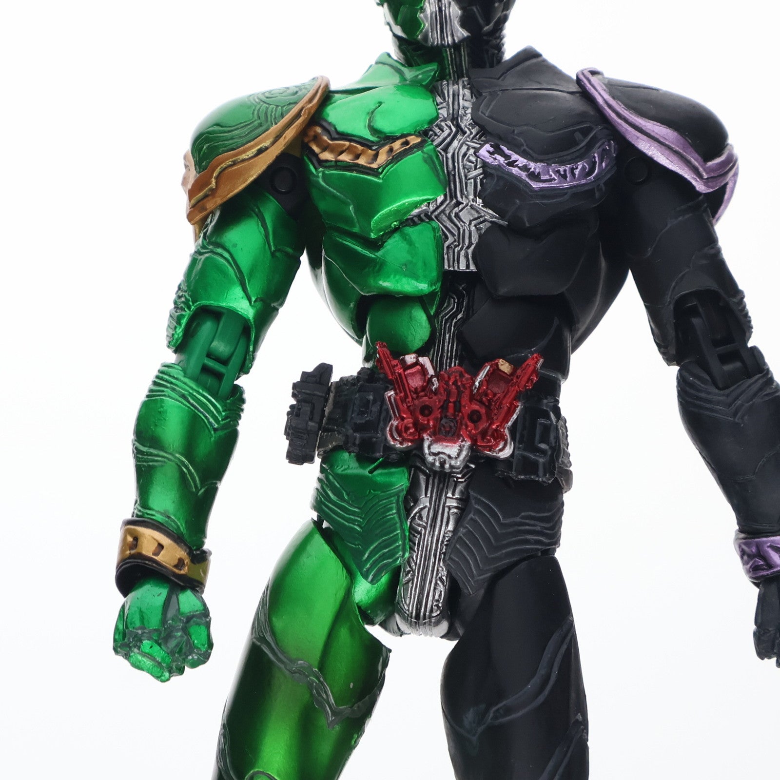 【中古即納】[FIG] S.I.C. VOL.57 仮面ライダーW(ダブル) サイクロンジョーカー 完成品 可動フィギュア バンダイ(20110409)