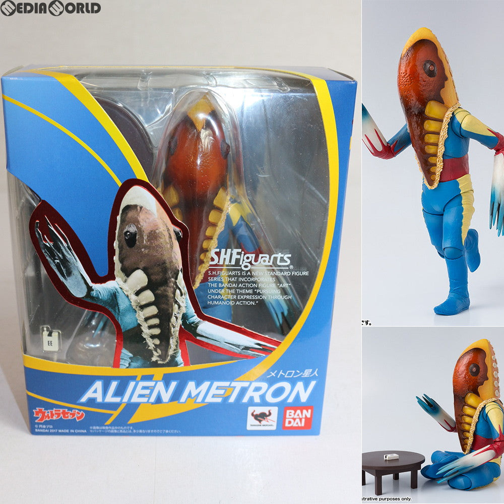 【中古即納】[FIG] S.H.Figuarts(フィギュアーツ) メトロン星人 ウルトラセブン 完成品 可動フィギュア バンダイ(20170429)