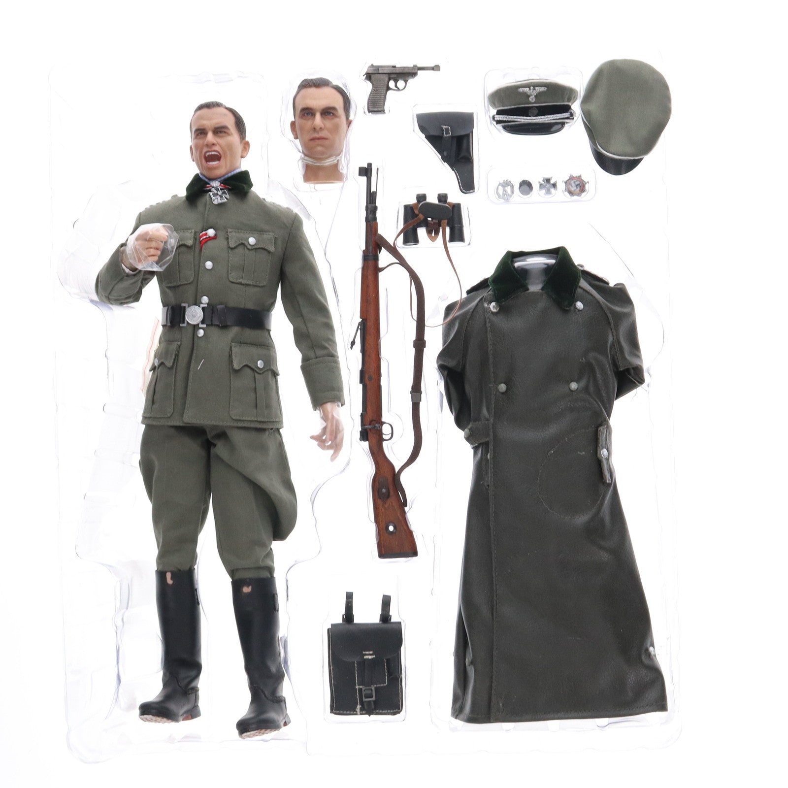 【中古即納】[FIG] WWII Kurt Meyer SS-Obersturmbannfuhrer(親衛隊大佐 クルト・マイヤー) 1/6 コレクティブル フィギュア(D80091) DiD(20130630)
