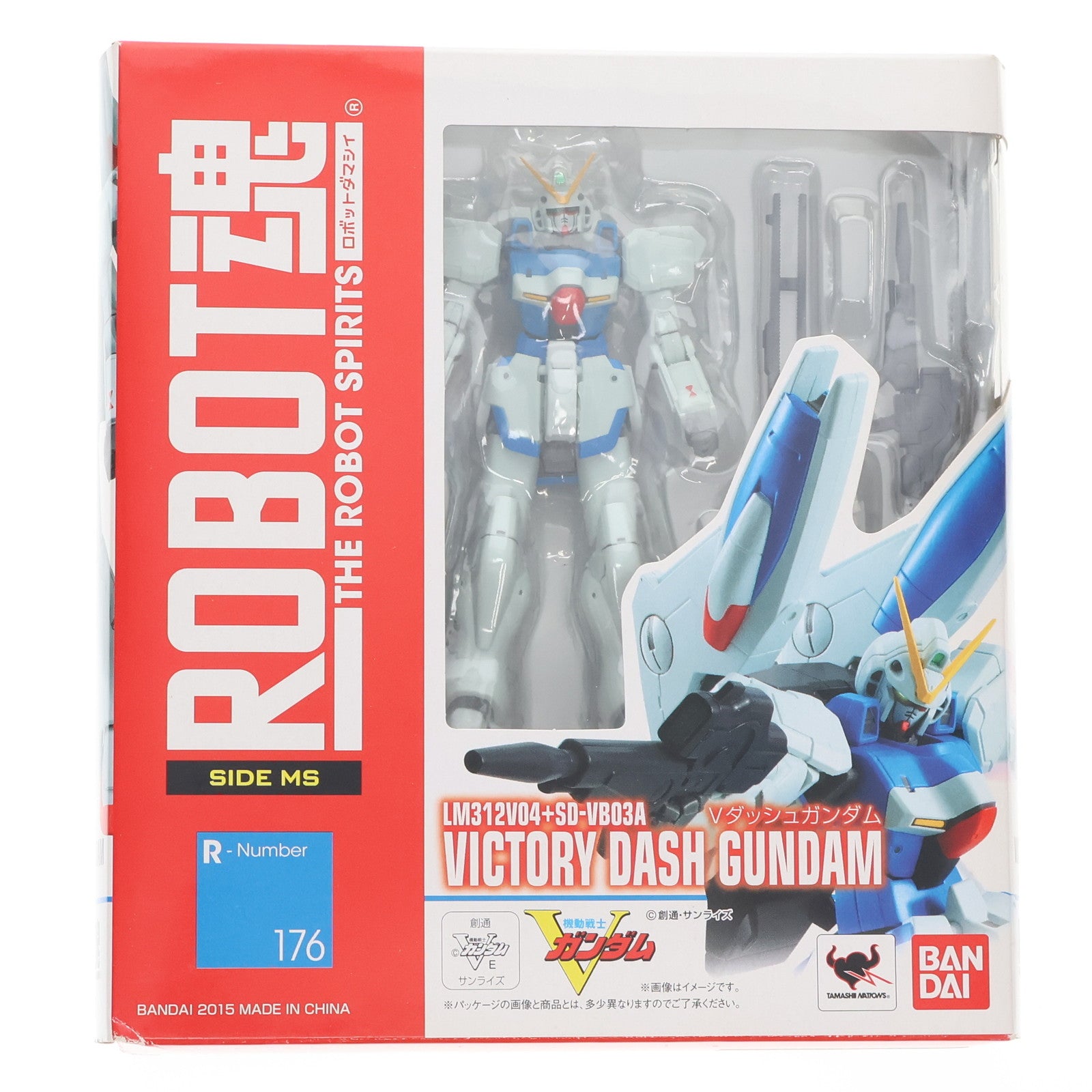 【中古即納】[FIG] ROBOT魂(SIDE MS) Vダッシュガンダム 機動戦士Vガンダム 完成品 可動フィギュア バンダイ(20150221)