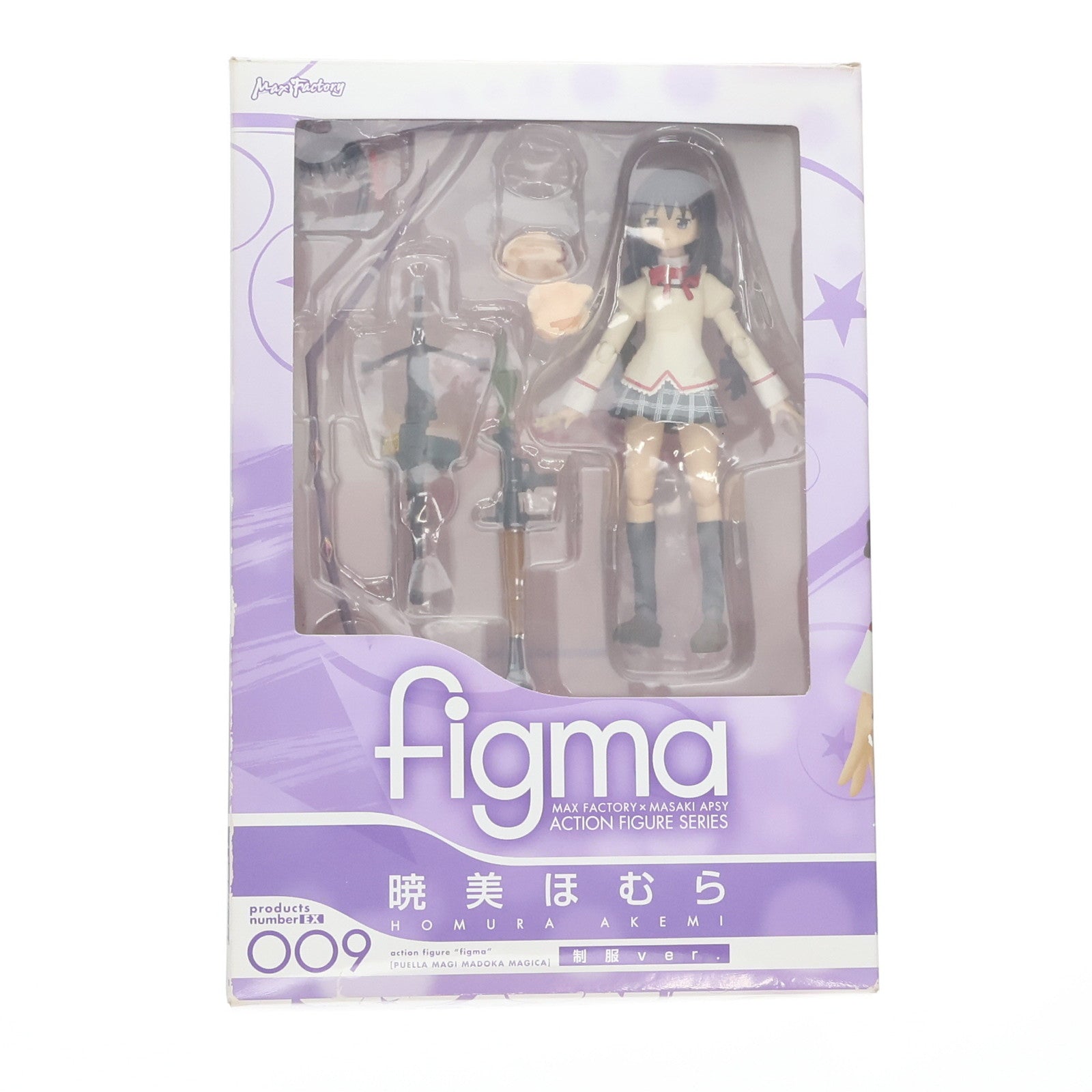 【中古即納】[FIG] figma(フィグマ) EX-009 暁美ほむら(あけみほむら) 制服ver. 魔法少女まどか☆マギカ 完成品 可動フィギュア ワンフェス2012冬&GOODSMILE ONLINE SHOP限定 マックスファクトリー(20120212)
