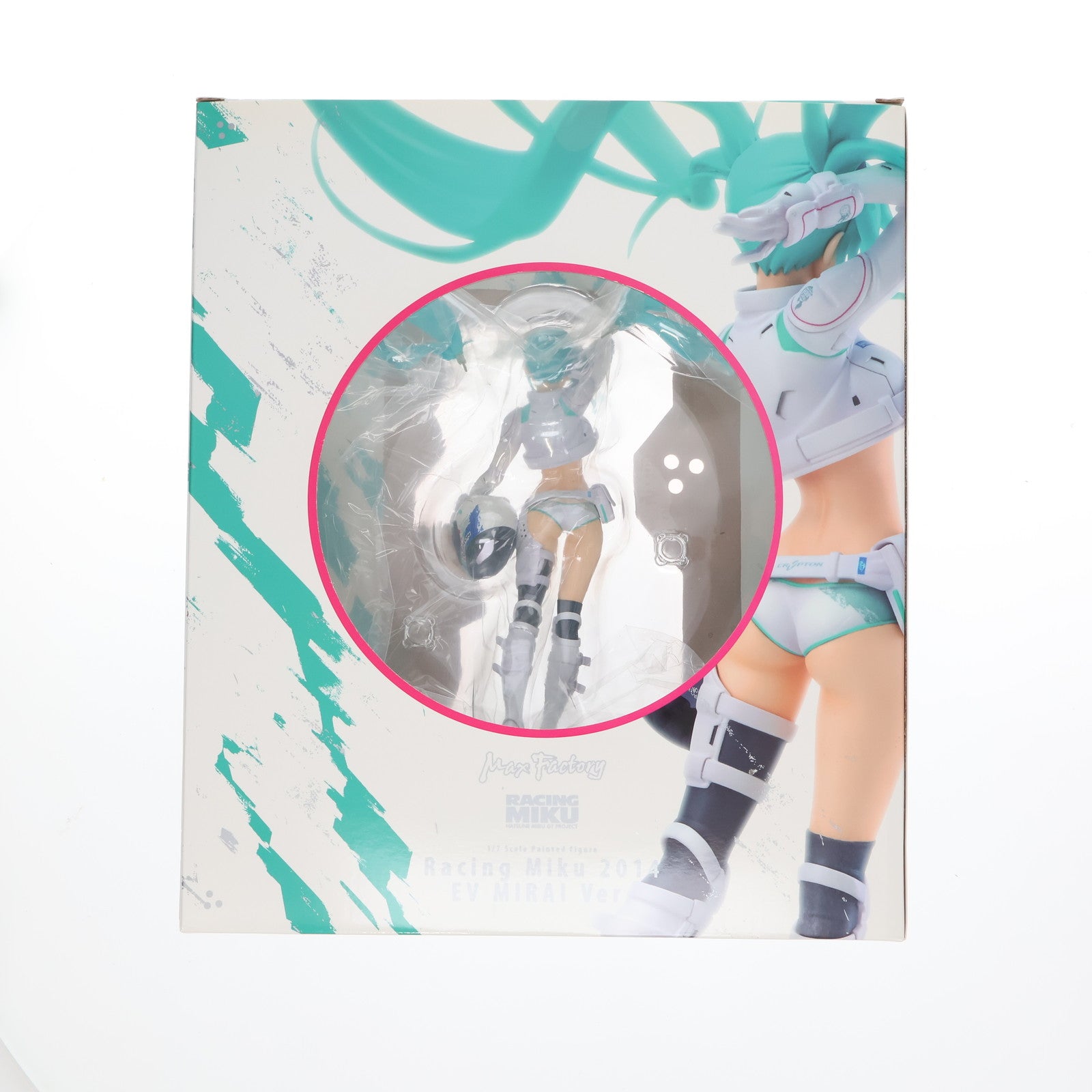 【中古即納】[FIG] レーシングミク2014 EV MIRAI Ver. 初音ミク GTプロジェクト 1/7 完成品 フィギュア マックスファクトリー(20151224)
