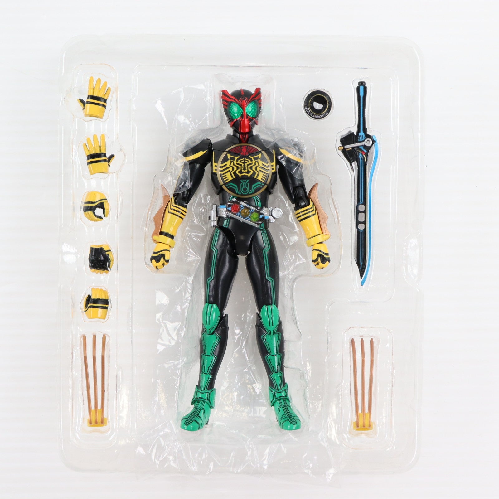 【中古即納】[FIG] S.H.Figuarts(フィギュアーツ) 仮面ライダーオーズ タトバ コンボ 仮面ライダーオーズ/OOO 完成品 可動フィギュア バンダイ(20110723)