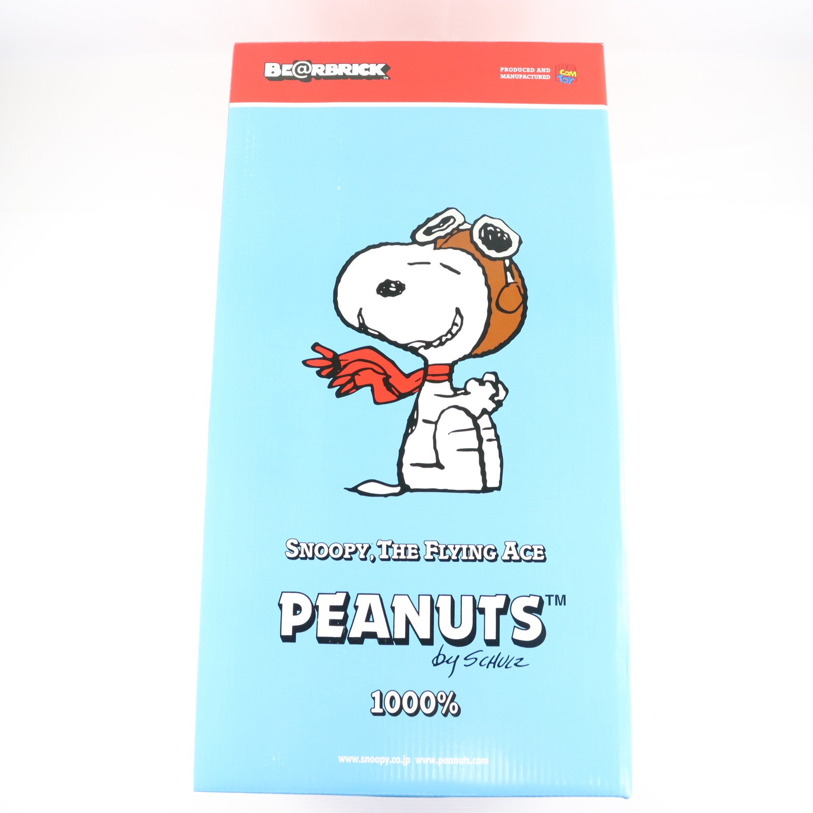 【中古即納】[FIG] BE@RBRICK(ベアブリック) SNOOPY FLYING ACE(スヌーピー フライング・エース) 1000% PEANUTS(ピーナッツ) SNOOPY 完成品 可動フィギュア メディコム・トイ(20140331)