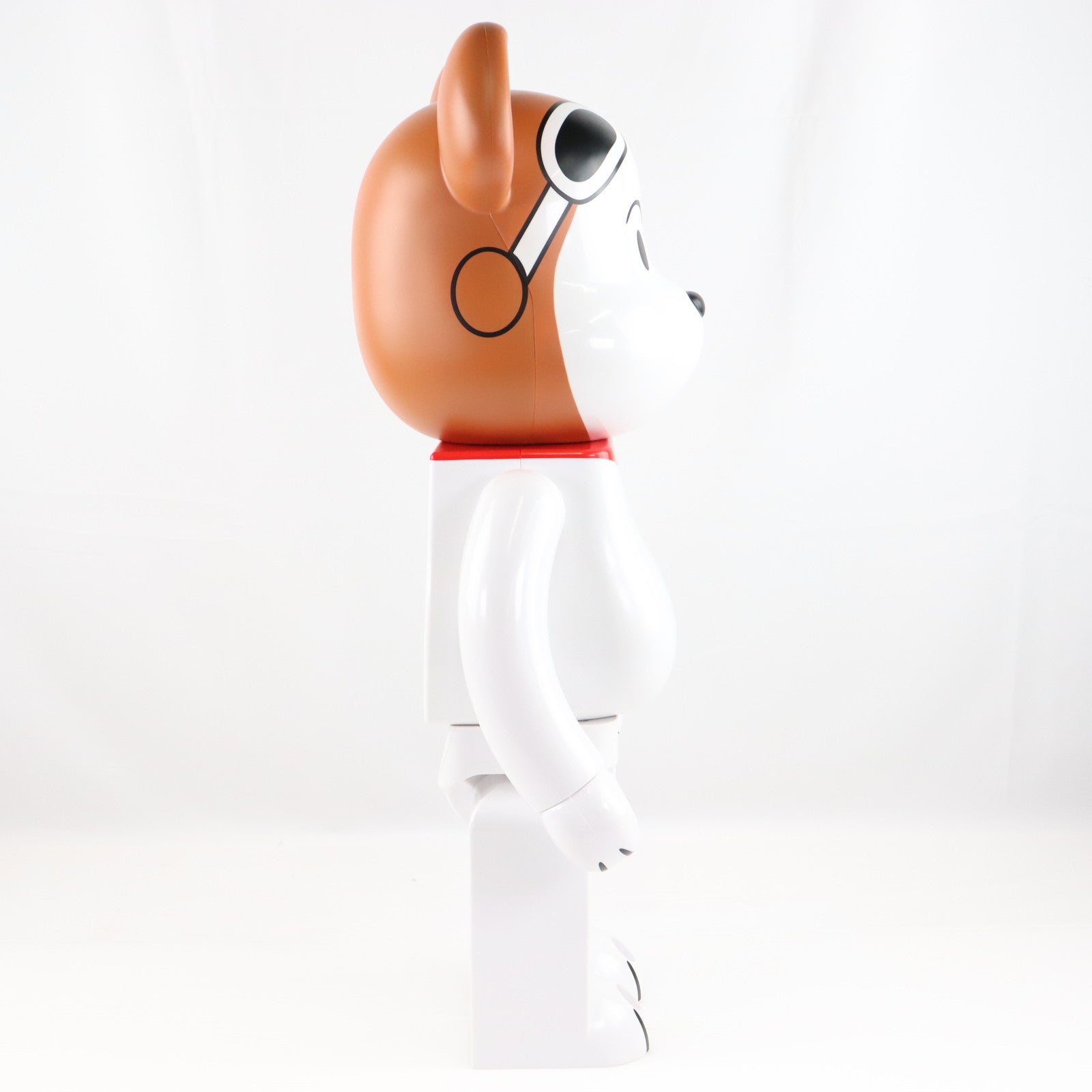 【中古即納】[FIG] BE@RBRICK(ベアブリック) SNOOPY FLYING ACE(スヌーピー フライング・エース) 1000% PEANUTS(ピーナッツ) SNOOPY 完成品 可動フィギュア メディコム・トイ(20140331)