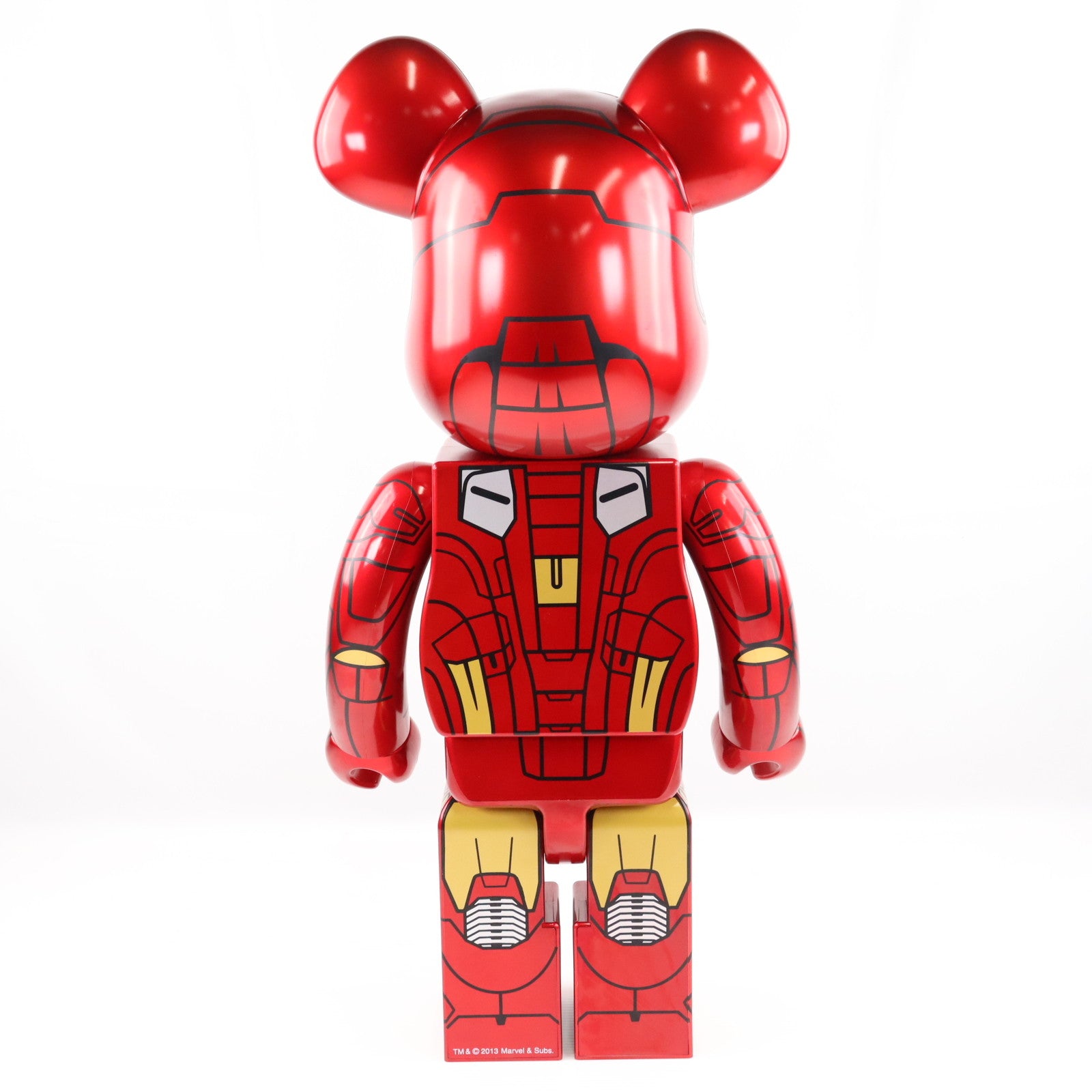 【中古即納】[FIG] BE@RBRICK(ベアブリック) アイアンマン マークVII 1000% アベンジャーズ 完成品 可動フィギュア メディコム・トイ(20130430)
