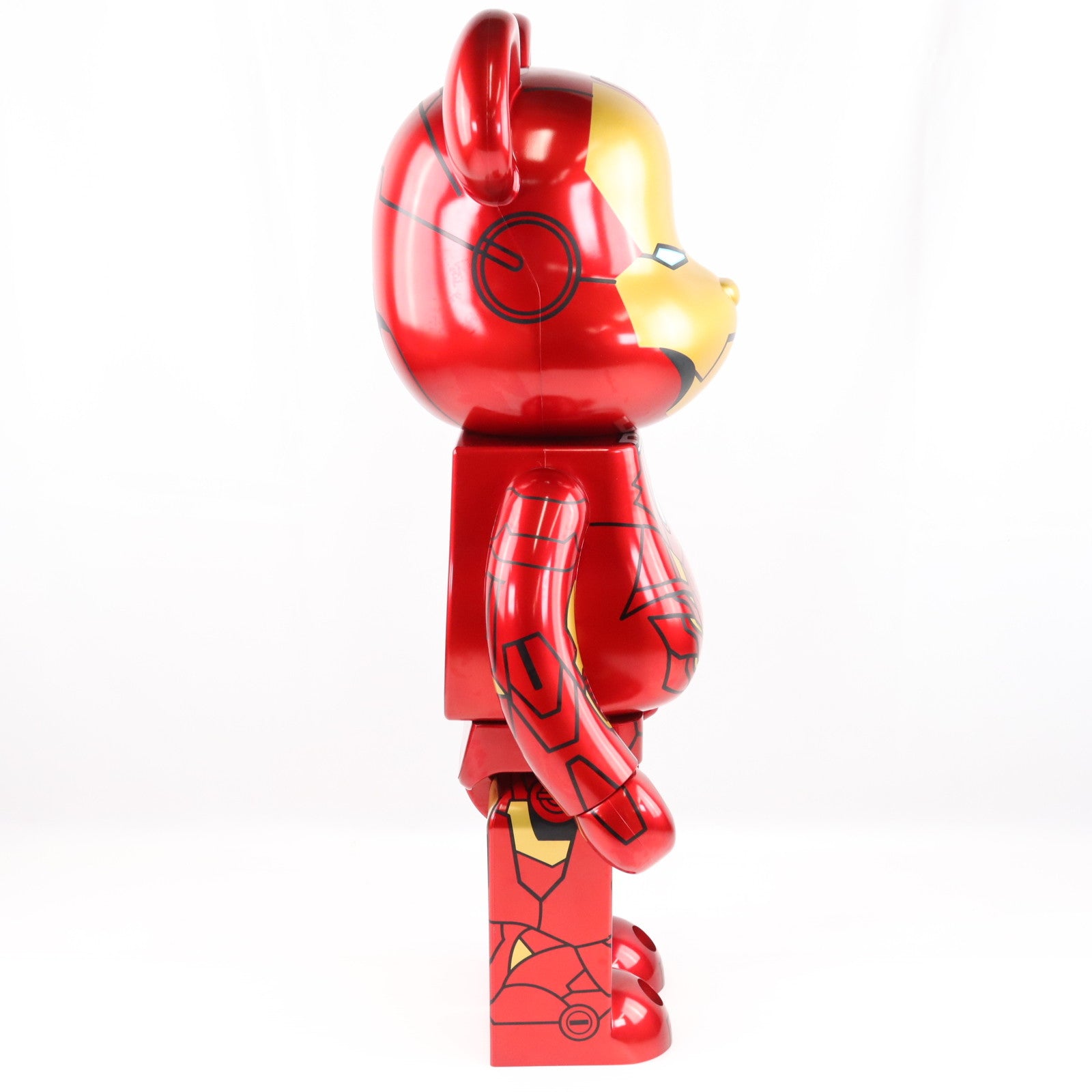 【中古即納】[FIG] BE@RBRICK(ベアブリック) アイアンマン マークVII 1000% アベンジャーズ 完成品 可動フィギュア メディコム・トイ(20130430)