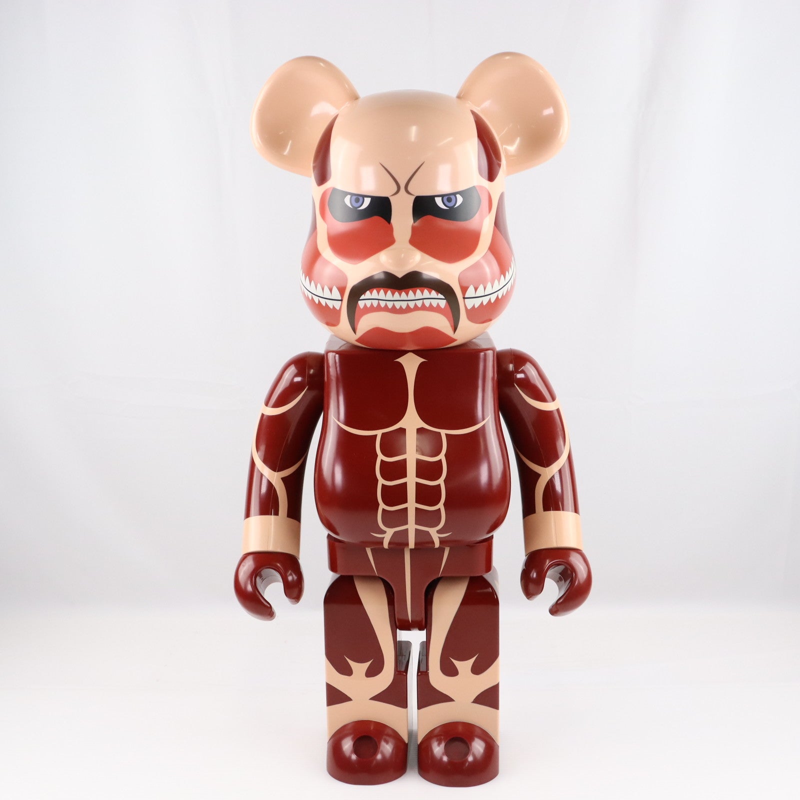 【中古即納】[FIG] BE@RBRICK(ベアブリック) 超大型巨人 1000% 進撃の巨人 完成品 可動フィギュア メディコム・トイ(20150531)