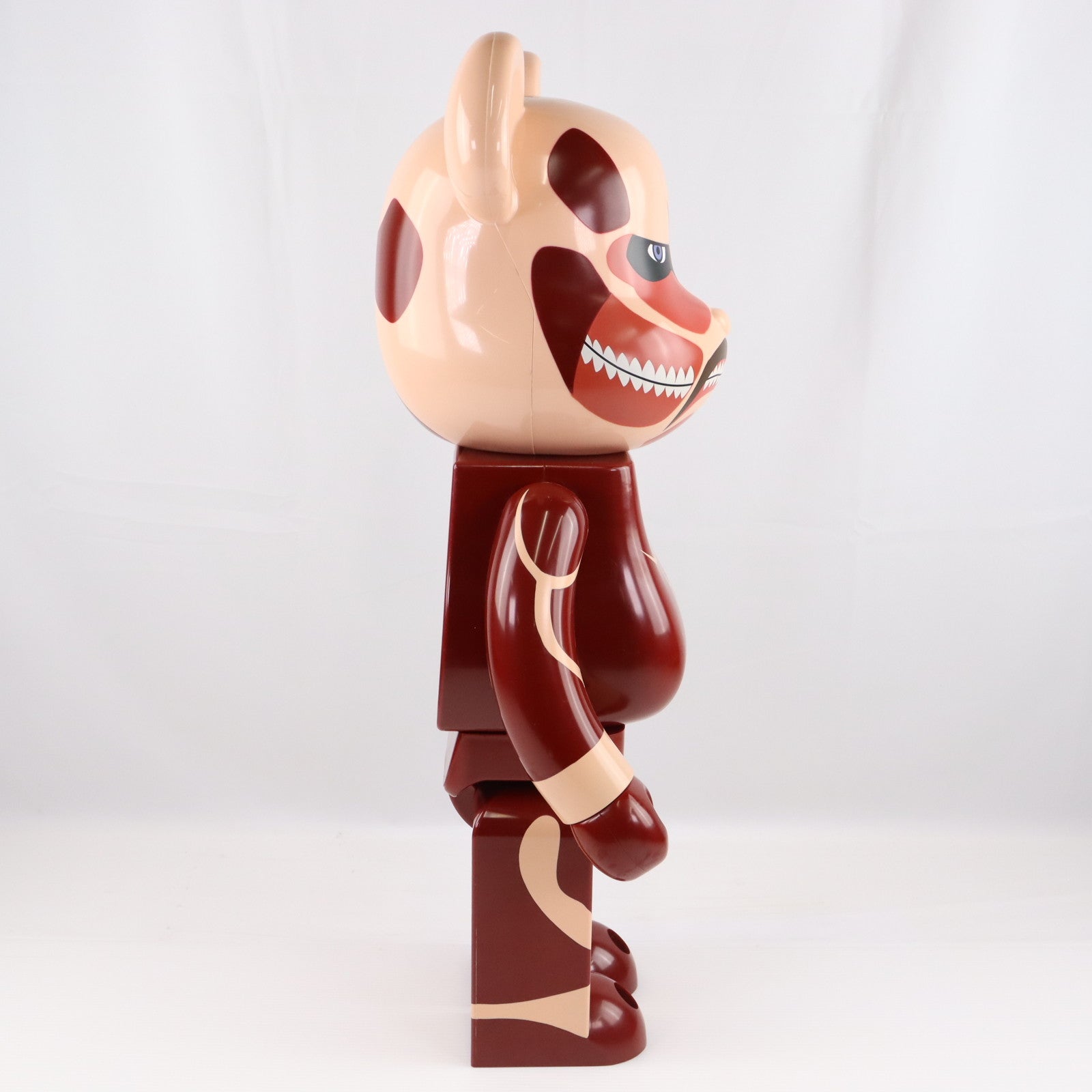 【中古即納】[FIG] BE@RBRICK(ベアブリック) 超大型巨人 1000% 進撃の巨人 完成品 可動フィギュア メディコム・トイ(20150531)