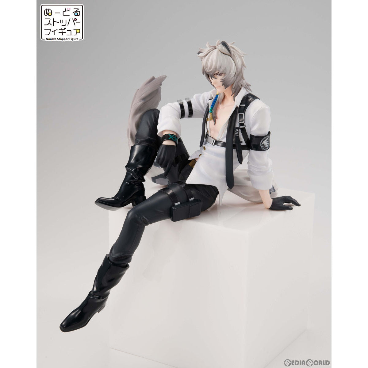 【中古即納】[FIG] シルバーアッシュ アークナイツ ぬーどるストッパーフィギュア-シルバーアッシュ- 完成品(AMU-FNXAMU-SHP0874) フリュー(20230622)