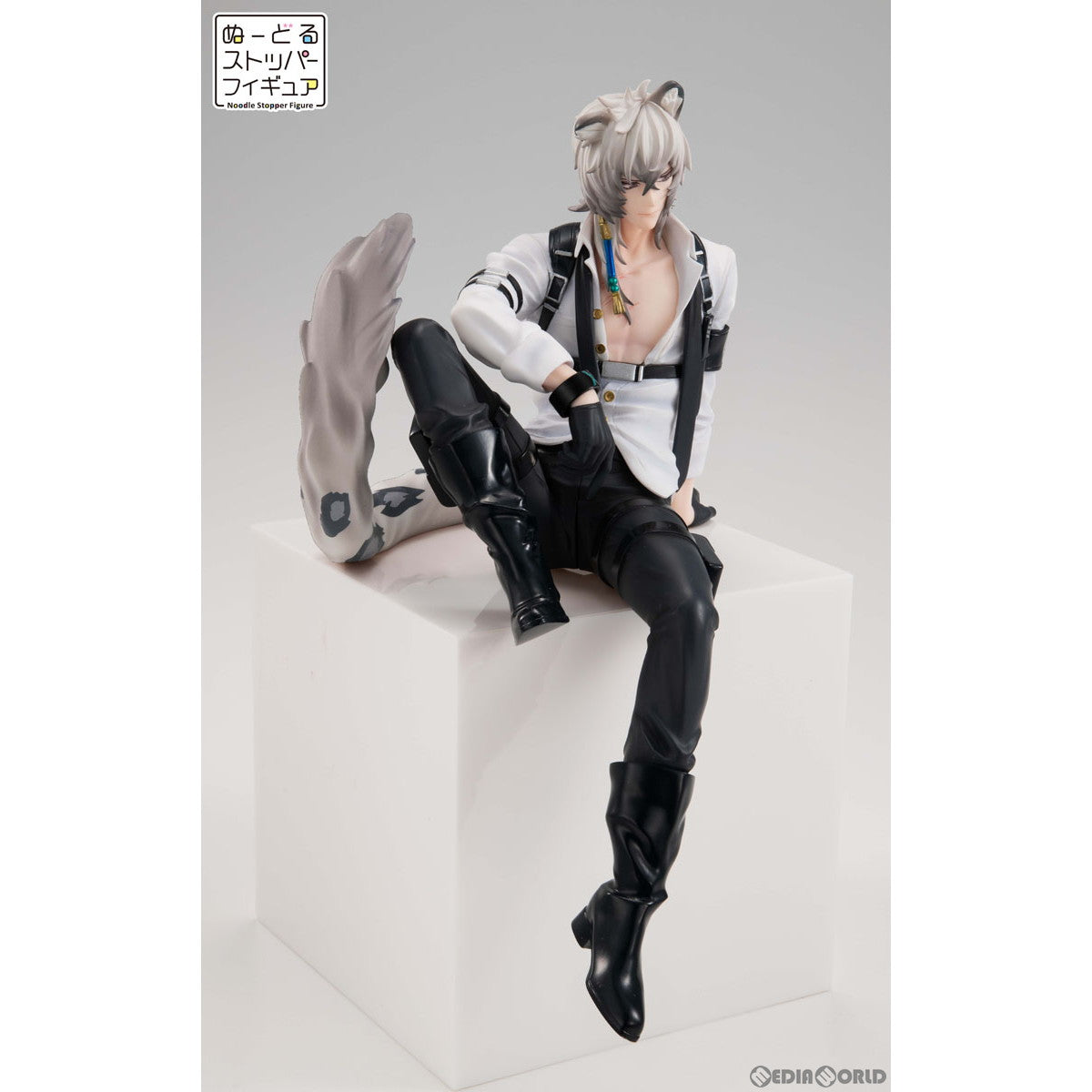 【中古即納】[FIG] シルバーアッシュ アークナイツ ぬーどるストッパーフィギュア-シルバーアッシュ- 完成品(AMU-FNXAMU-SHP0874) フリュー(20230622)