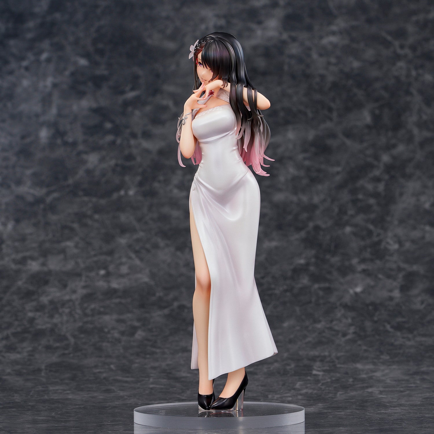 【中古即納】[FIG] 大熊まいイラスト『癒し系白チャイナおねえさん』 完成品 フィギュア ユニオンクリエイティブ(20250430)