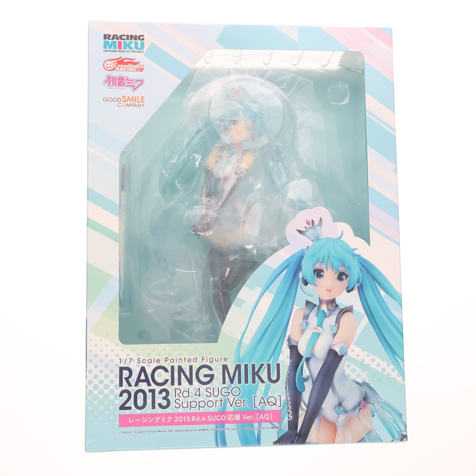【中古即納】[FIG] レーシングミク 2013 Rd.4 SUGO 応援Ver.[AQ] 初音ミク GTプロジェクト 1/7 完成品 フィギュア グッドスマイルカンパニー(20220828)