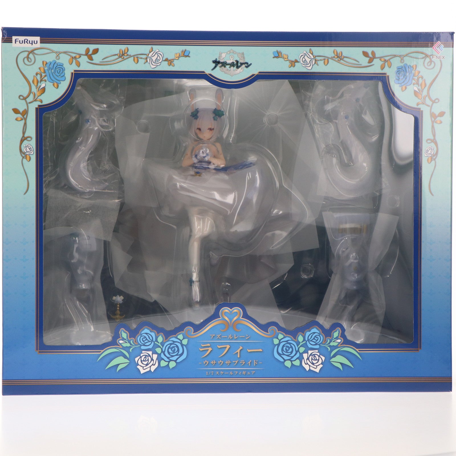【中古即納】[FIG] ラフィー ウサウサブライド アズールレーン 1/7 完成品 フィギュア(AMU-FNX700) フリュー(20220828)