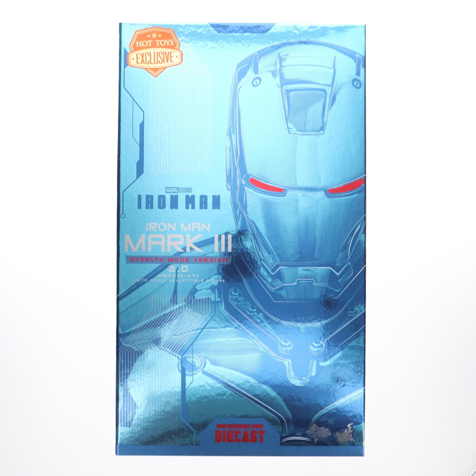 【中古即納】[FIG] あみあみ限定 ムービー・マスターピース DIECAST アイアンマン・マーク3(ステルス・モード/2.0版) 1/6 完成品 可動フィギュア(MM#814D71) ホットトイズ(20250831)