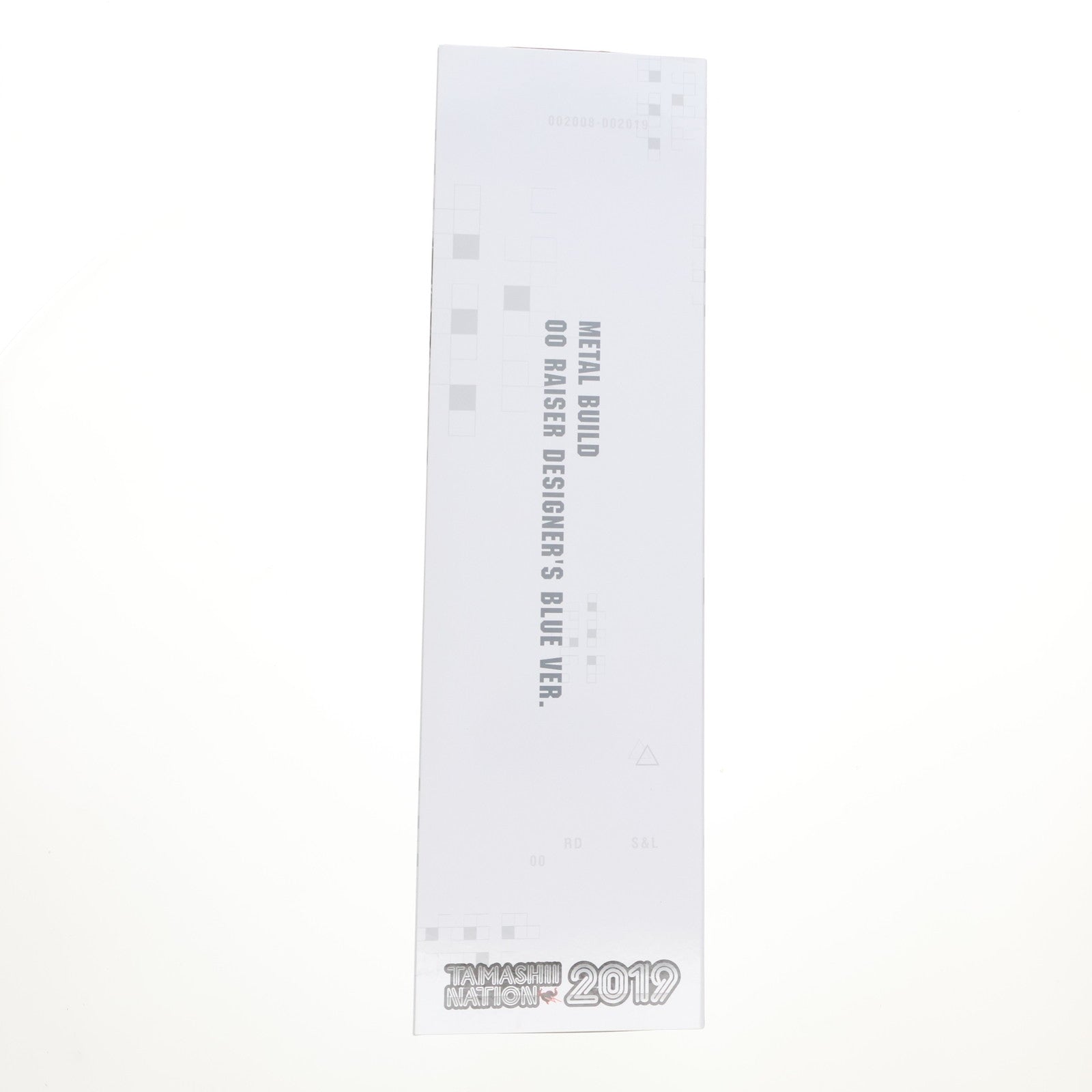 【中古即納】[FIG] METAL BUILD ダブルオーライザー デザイナーズブルー Ver. 機動戦士ガンダム00(ダブルオー) 完成品 可動フィギュア TAMASHII NATION 2019&魂ウェブ商店限定 バンダイスピリッツ(20191025)