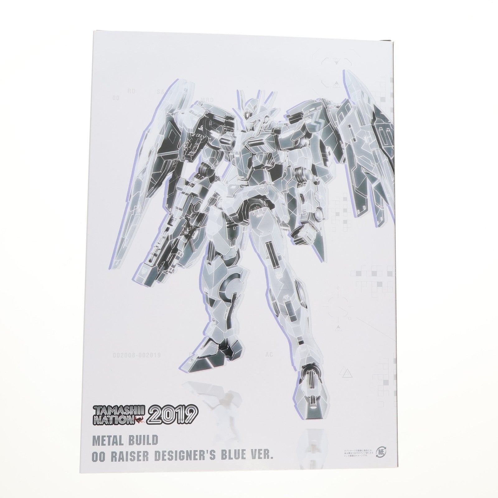 【中古即納】[FIG] METAL BUILD ダブルオーライザー デザイナーズブルー Ver. 機動戦士ガンダム00(ダブルオー) 完成品 可動フィギュア TAMASHII NATION 2019&魂ウェブ商店限定 バンダイスピリッツ(20191025)