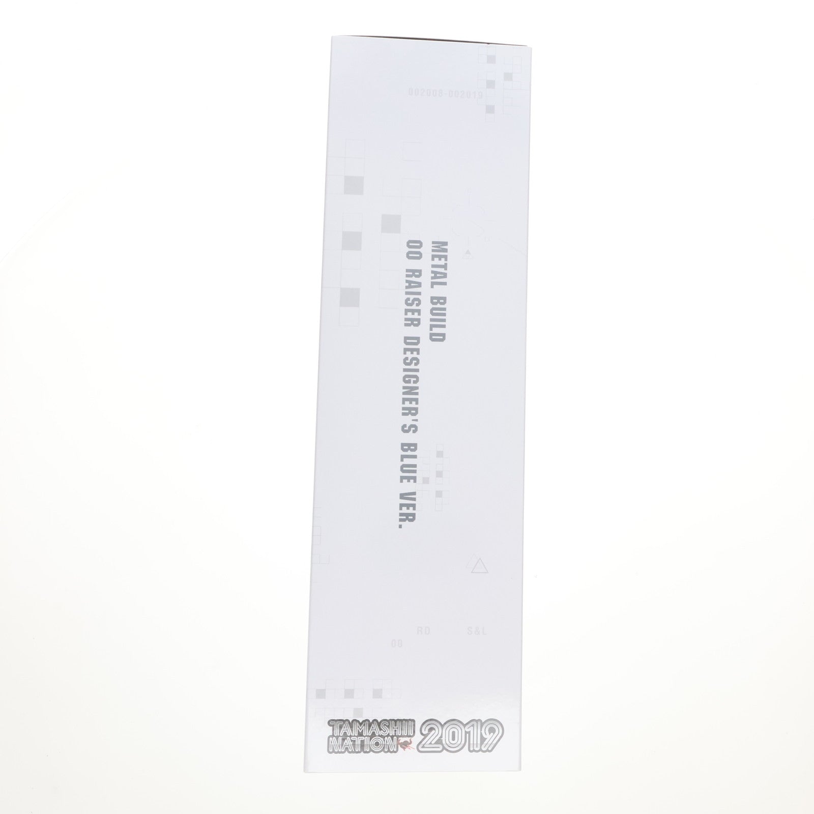 【中古即納】[FIG] METAL BUILD ダブルオーライザー デザイナーズブルー Ver. 機動戦士ガンダム00(ダブルオー) 完成品 可動フィギュア TAMASHII NATION 2019&魂ウェブ商店限定 バンダイスピリッツ(20191025)