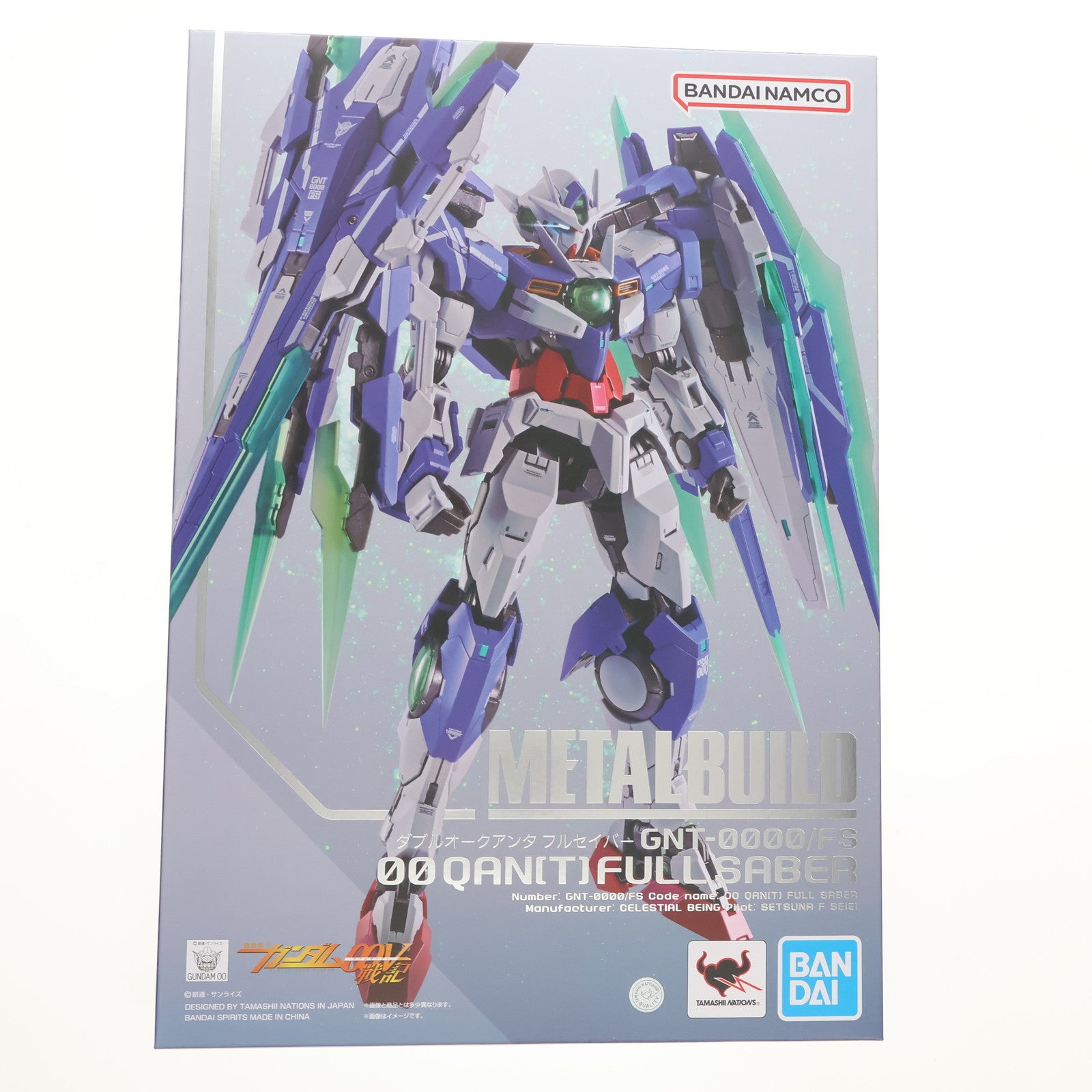 【中古即納】[FIG] METAL BUILD ダブルオークアンタ フルセイバー 機動戦士ガンダム00V戦記 完成品 可動フィギュア TAMASHII NATION 2024 開催記念品&魂ウェブ商店限定 バンダイスピリッツ(20241113)