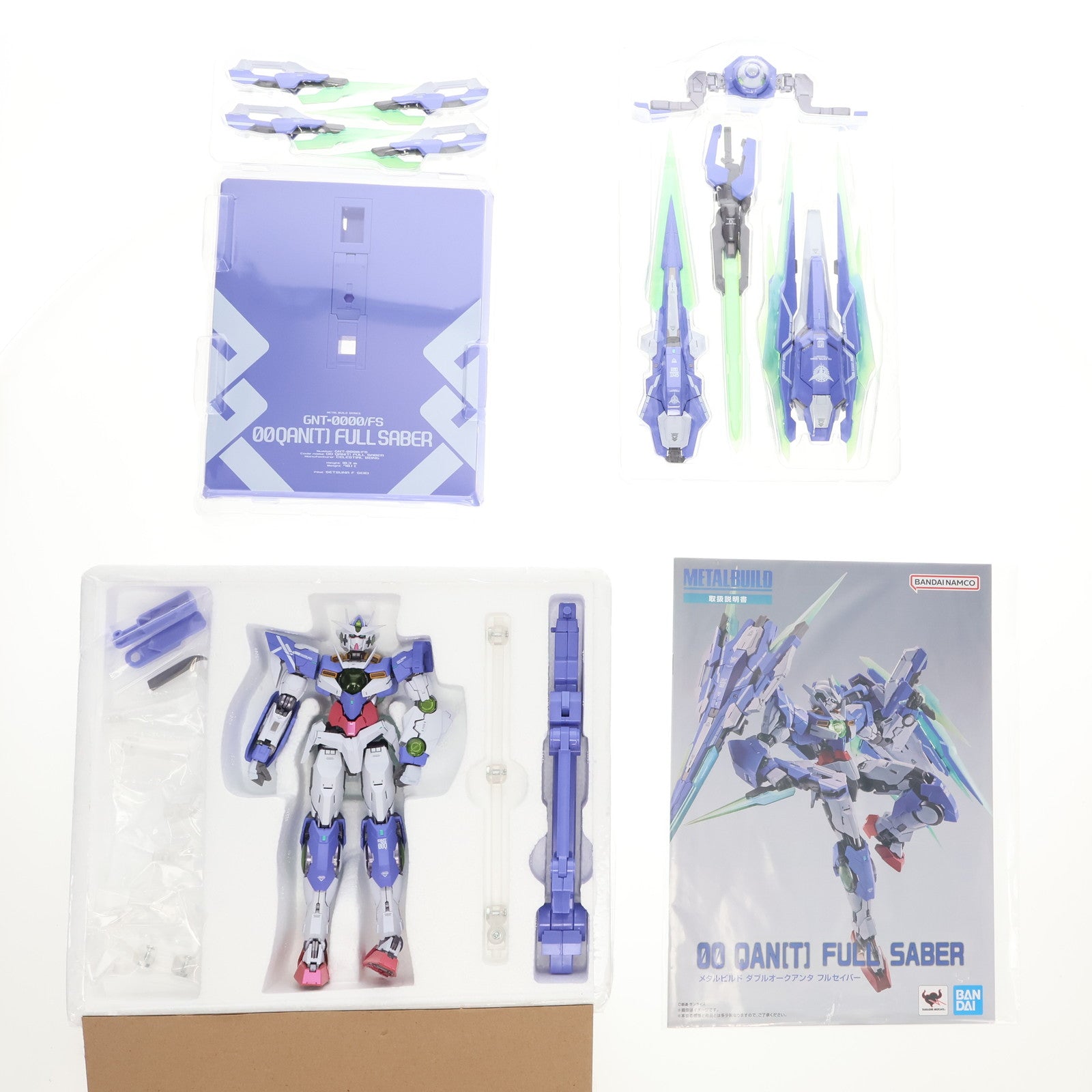 【中古即納】[FIG] METAL BUILD ダブルオークアンタ フルセイバー 機動戦士ガンダム00V戦記 完成品 可動フィギュア TAMASHII NATION 2024 開催記念品&魂ウェブ商店限定 バンダイスピリッツ(20241113)