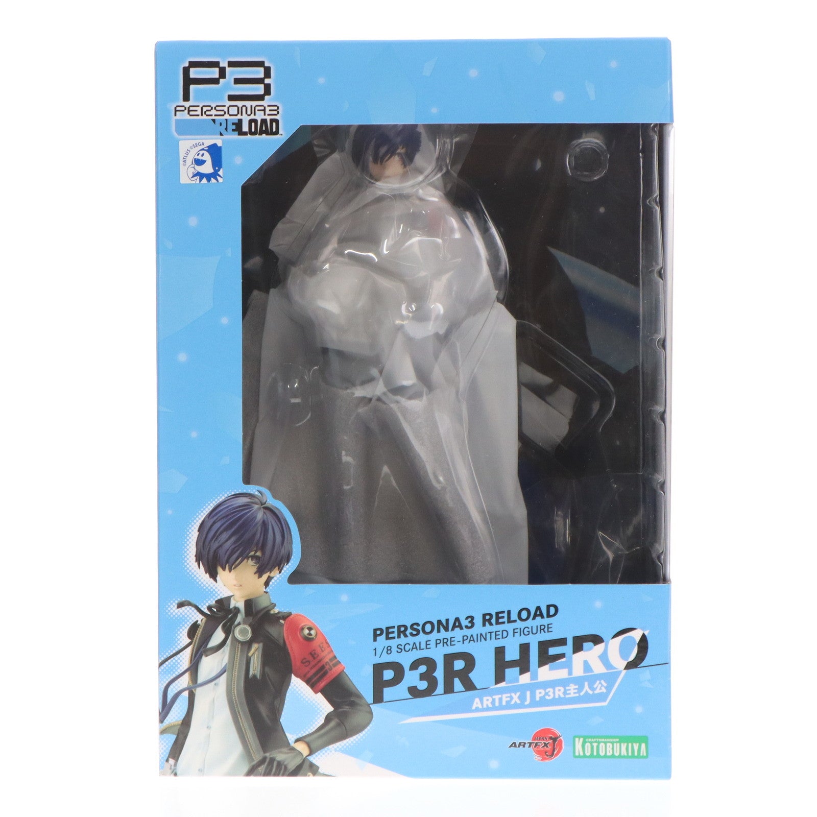 【中古即納】[FIG] ARTFX J P3R主人公 ペルソナ3 リロード 1/8 完成品 フィギュア(PV153) コトブキヤ(20240728)