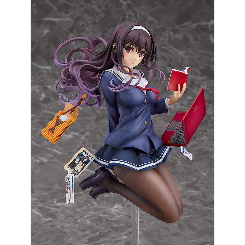 【中古即納】[FIG] 霞ヶ丘詩羽(かすみがおかうたは) 冴えない彼女の育てかた♭ 1/7 完成品 フィギュア GOODSMILE ONLINE SHOP&Amazon.co.jp&あみあみ&ANIPLEX+限定 マックスファクトリー(20220228)