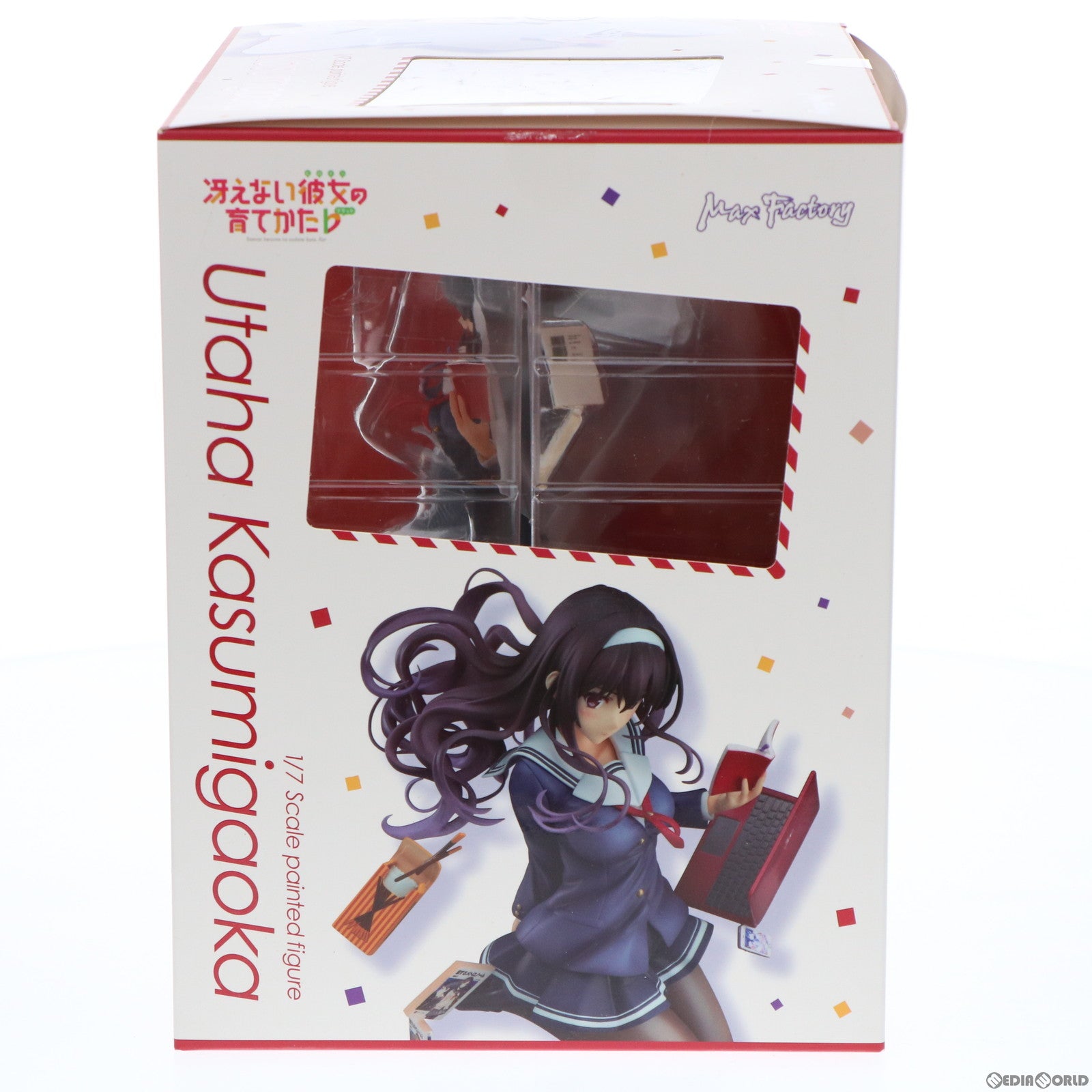 【中古即納】[FIG] 霞ヶ丘詩羽(かすみがおかうたは) 冴えない彼女の育てかた♭ 1/7 完成品 フィギュア GOODSMILE ONLINE SHOP&Amazon.co.jp&あみあみ&ANIPLEX+限定 マックスファクトリー(20220228)