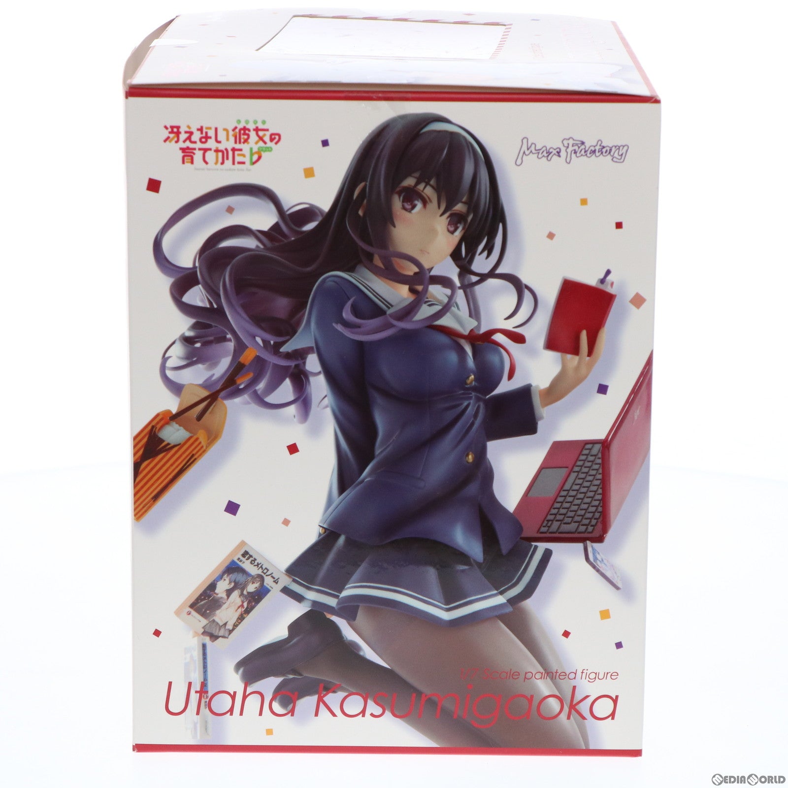 【中古即納】[FIG] 霞ヶ丘詩羽(かすみがおかうたは) 冴えない彼女の育てかた♭ 1/7 完成品 フィギュア GOODSMILE ONLINE SHOP&Amazon.co.jp&あみあみ&ANIPLEX+限定 マックスファクトリー(20220228)