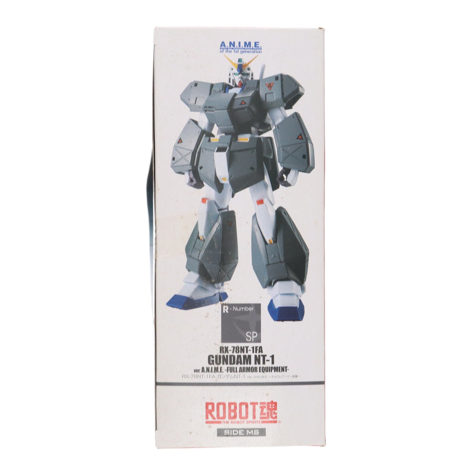 【中古即納】[FIG] 魂ウェブ商店限定 ROBOT魂(SIDE MS) RX-78NT-1FA ガンダムNT-1 ver. A.N.I.M.E. ～チョバム・アーマー装備～ 機動戦士ガンダム0080 ポケットの中の戦争 完成品 可動フィギュア バンダイスピリッツ(20190531)