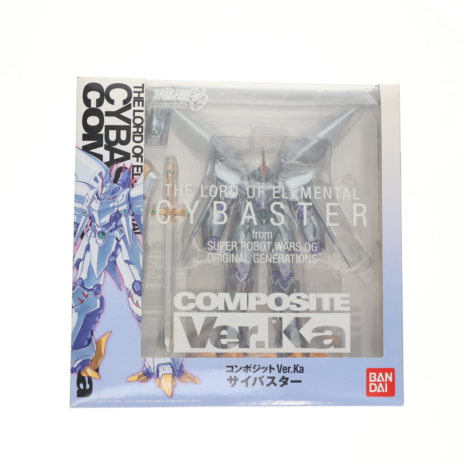 【中古即納】[FIG] COMPOSITE Ver.Ka サイバスター スーパーロボット大戦 完成品 可動フィギュア バンダイ(20110730)
