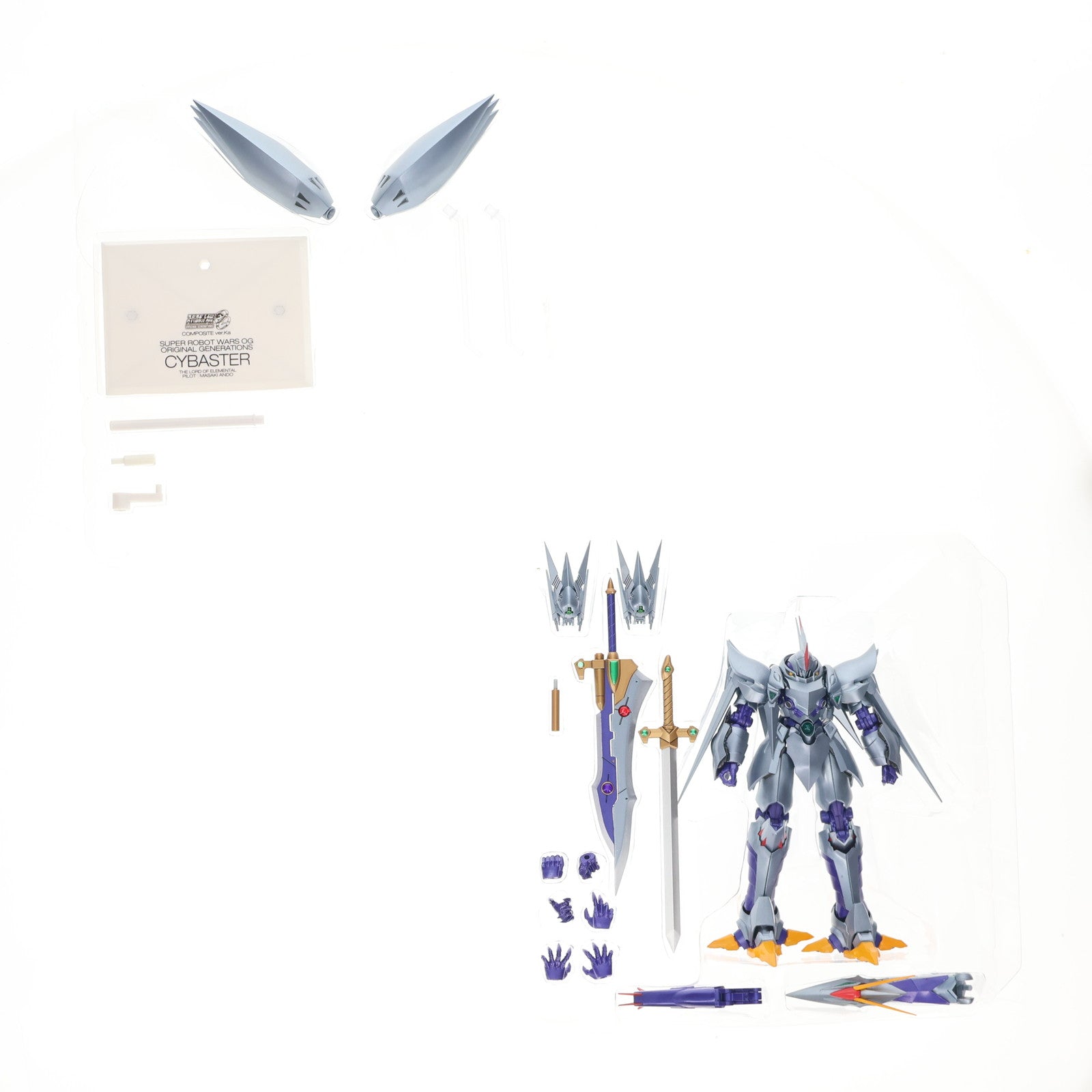 【中古即納】[FIG] COMPOSITE Ver.Ka サイバスター スーパーロボット大戦 完成品 可動フィギュア バンダイ(20110730)