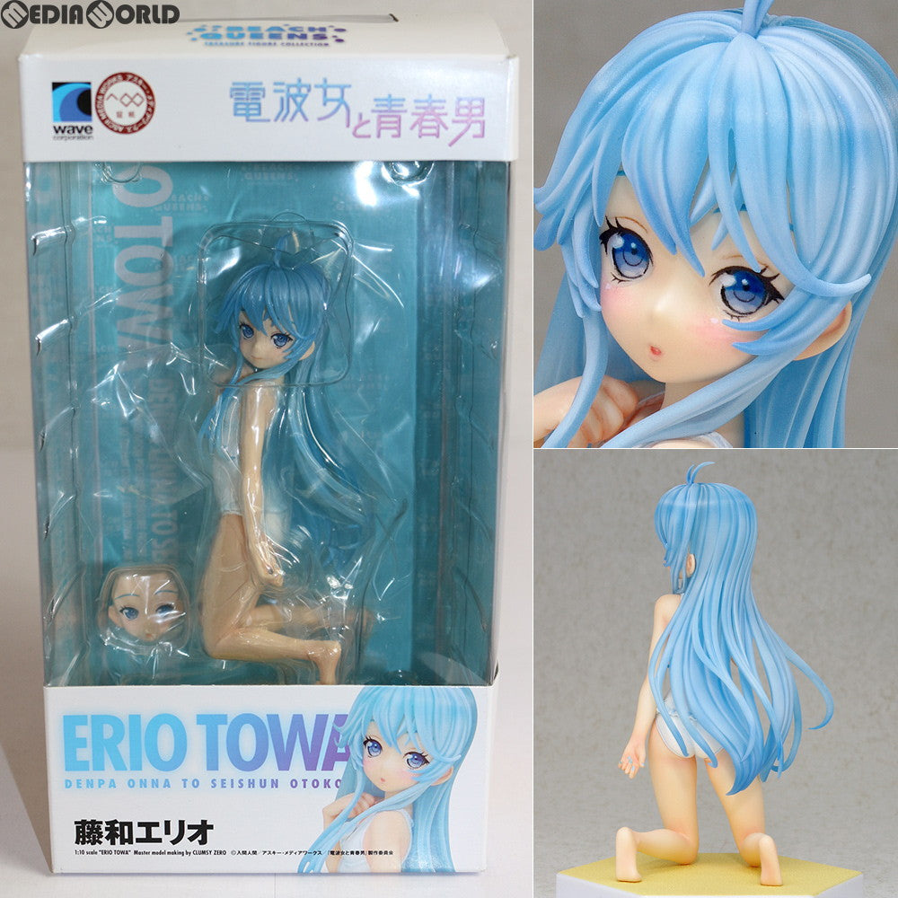 【中古即納】[FIG] BEACH QUEENS(ビーチクイーンズ) 藤和エリオ(とうわえりお) 電波女と青春男 1/10 完成品 フィギュア(NF-161) ウェーブ(WAVE)(20120120)