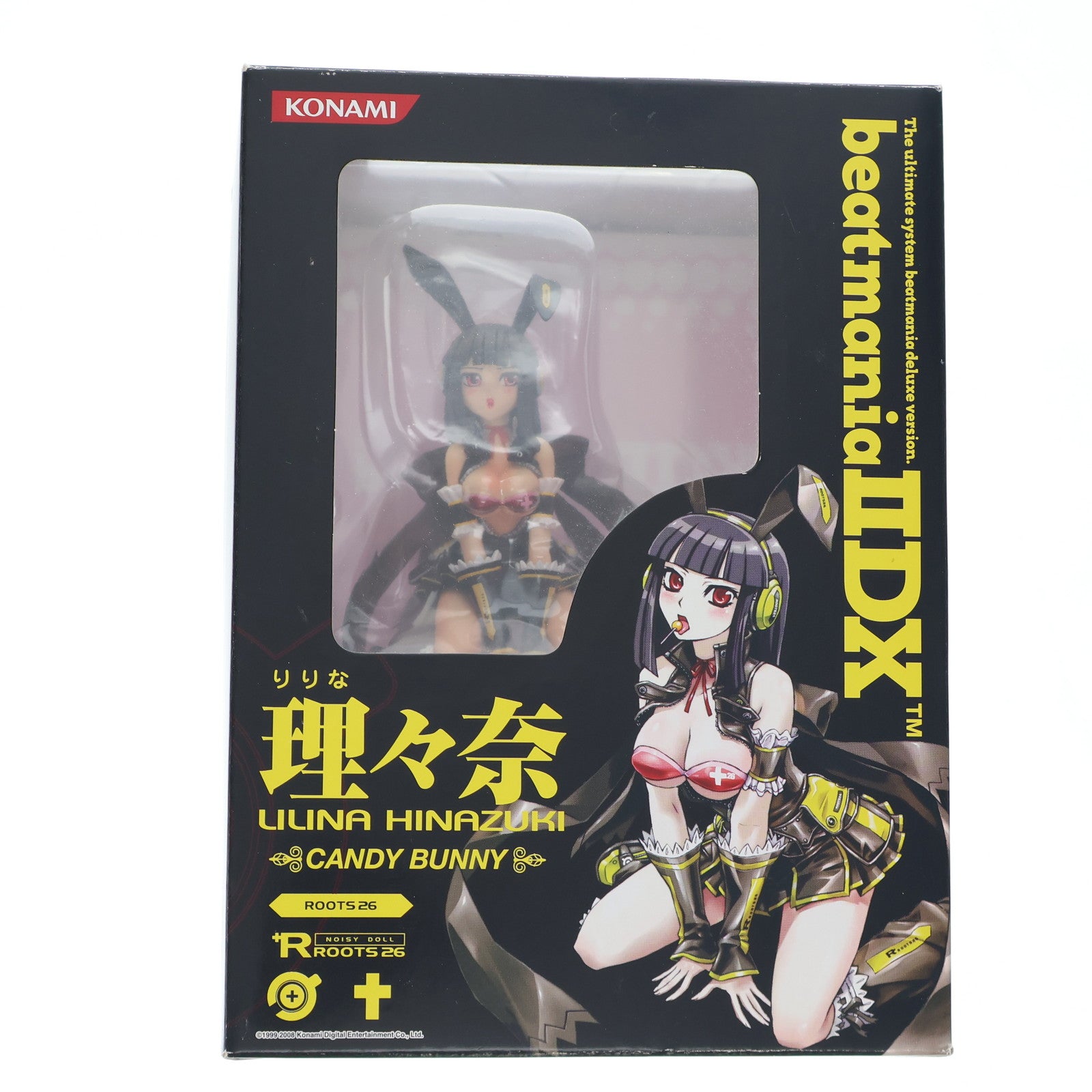 【中古即納】[FIG] 理々奈(りりな) beatmania IIDX(ビートマニア ツーディーエックス) 1/8 完成品 フィギュア コナミ(20080711)