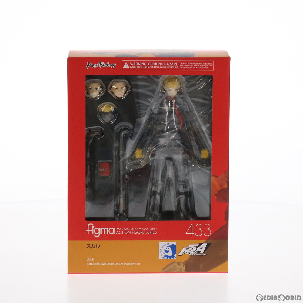 【中古即納】[FIG] figma(フィグマ) 433 スカル PERSONA5 the Animation(ペルソナ5 ジ アニメーション) 完成品 可動フィギュア マックスファクトリー(20191101)