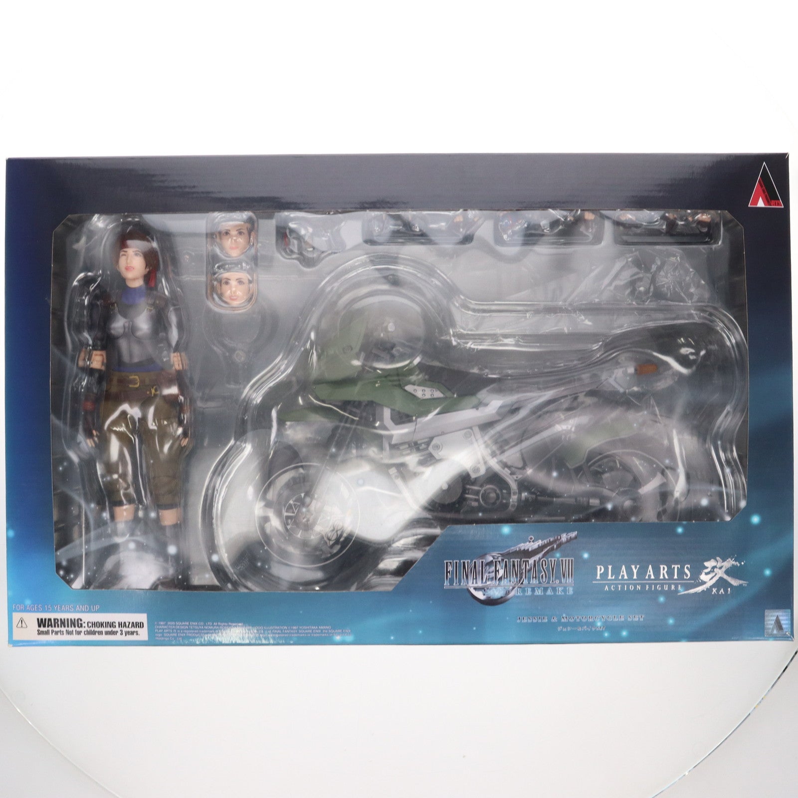 【中古即納】[FIG] PLAY ARTS改(プレイアーツ改) ジェシー&バイクSET FINAL FANTASY VII REMAKE(ファイナルファンタジー7 リメイク) 完成品 可動フィギュア スクウェア・エニックス(20220722)