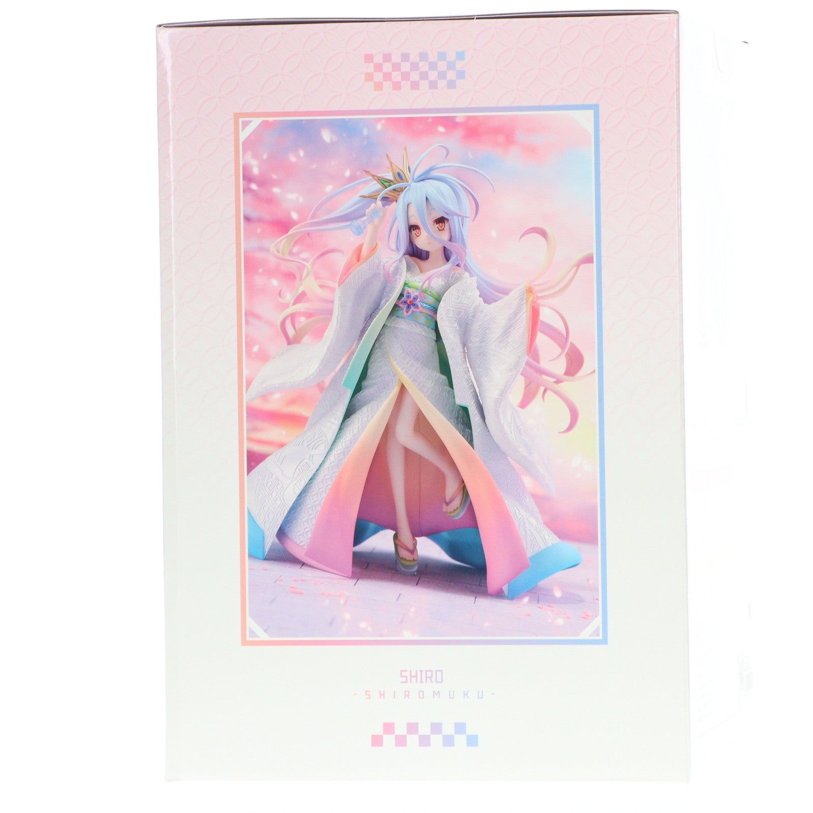 【中古即納】[FIG] FURYU HOBBY MALL限定 白(しろ) -白無垢- ノーゲーム・ノーライフ 1/7 完成品 フィギュア(AMU-FNX0989) フリュー(20240630)