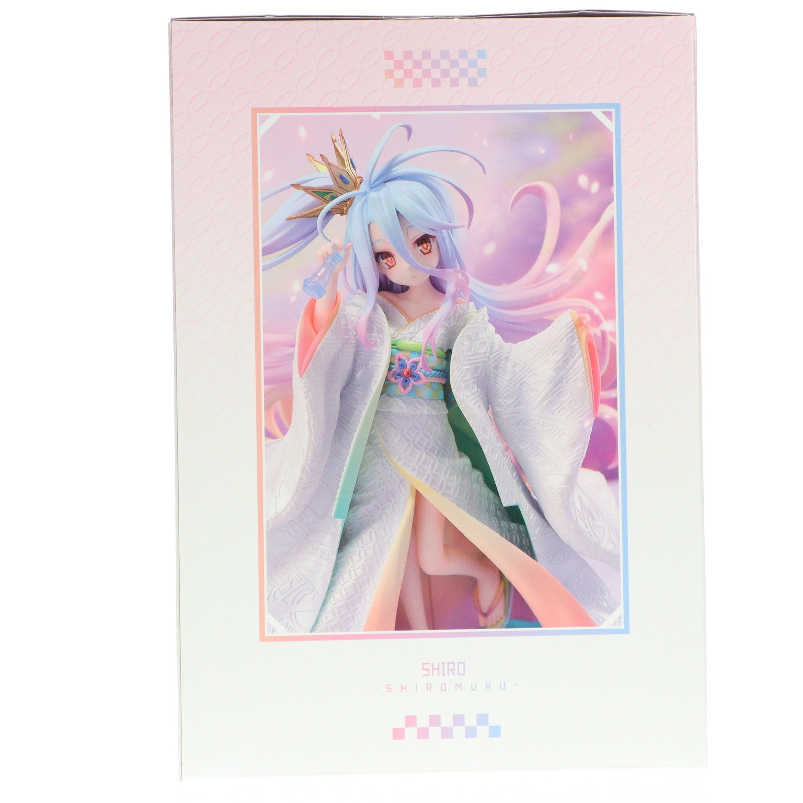 【中古即納】[FIG] FURYU HOBBY MALL限定 白(しろ) -白無垢- ノーゲーム・ノーライフ 1/7 完成品 フィギュア(AMU-FNX0989) フリュー(20240630)